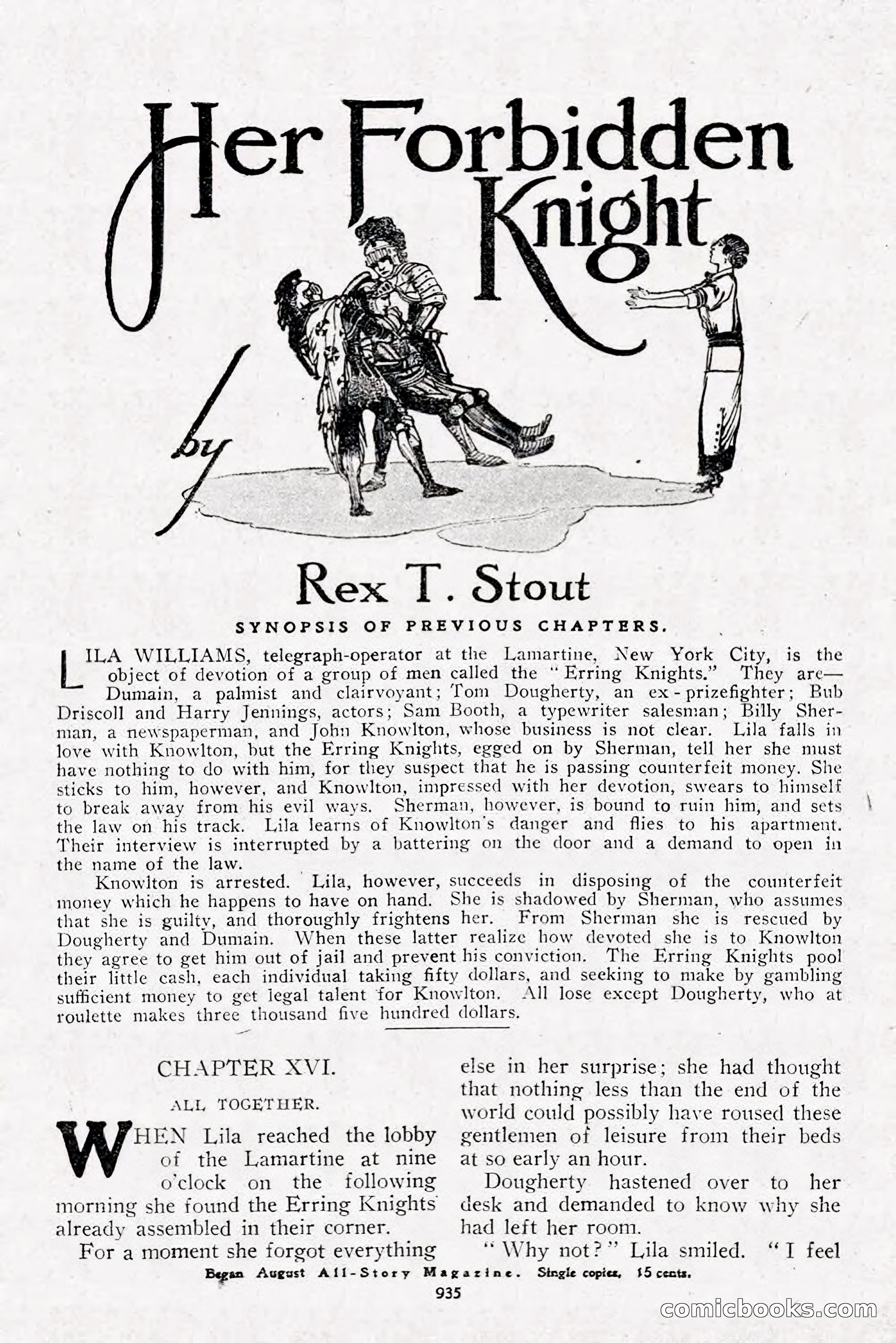 All Story Magazine, December 1913 — page 225 of 266