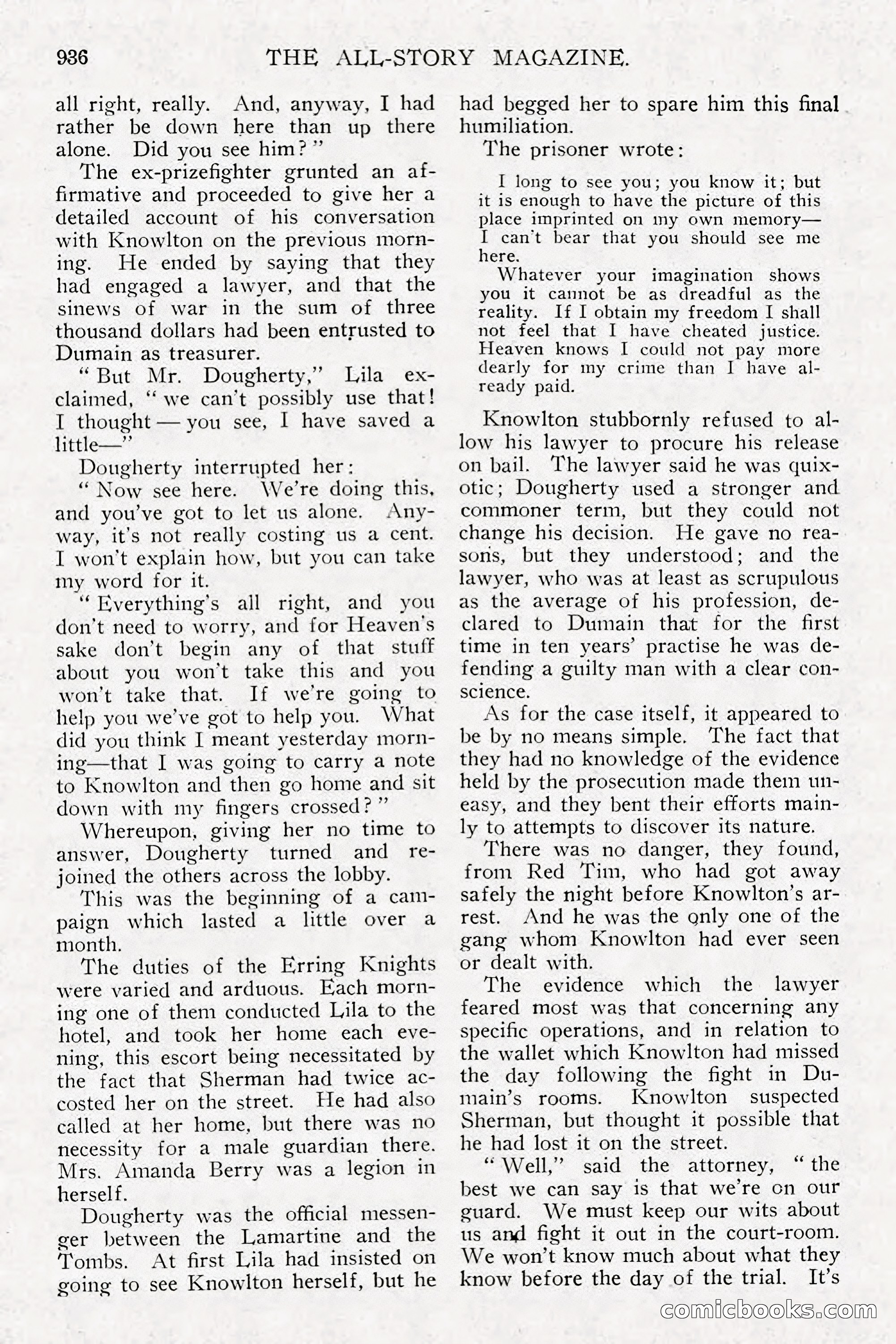 All Story Magazine, December 1913 — page 226 of 266