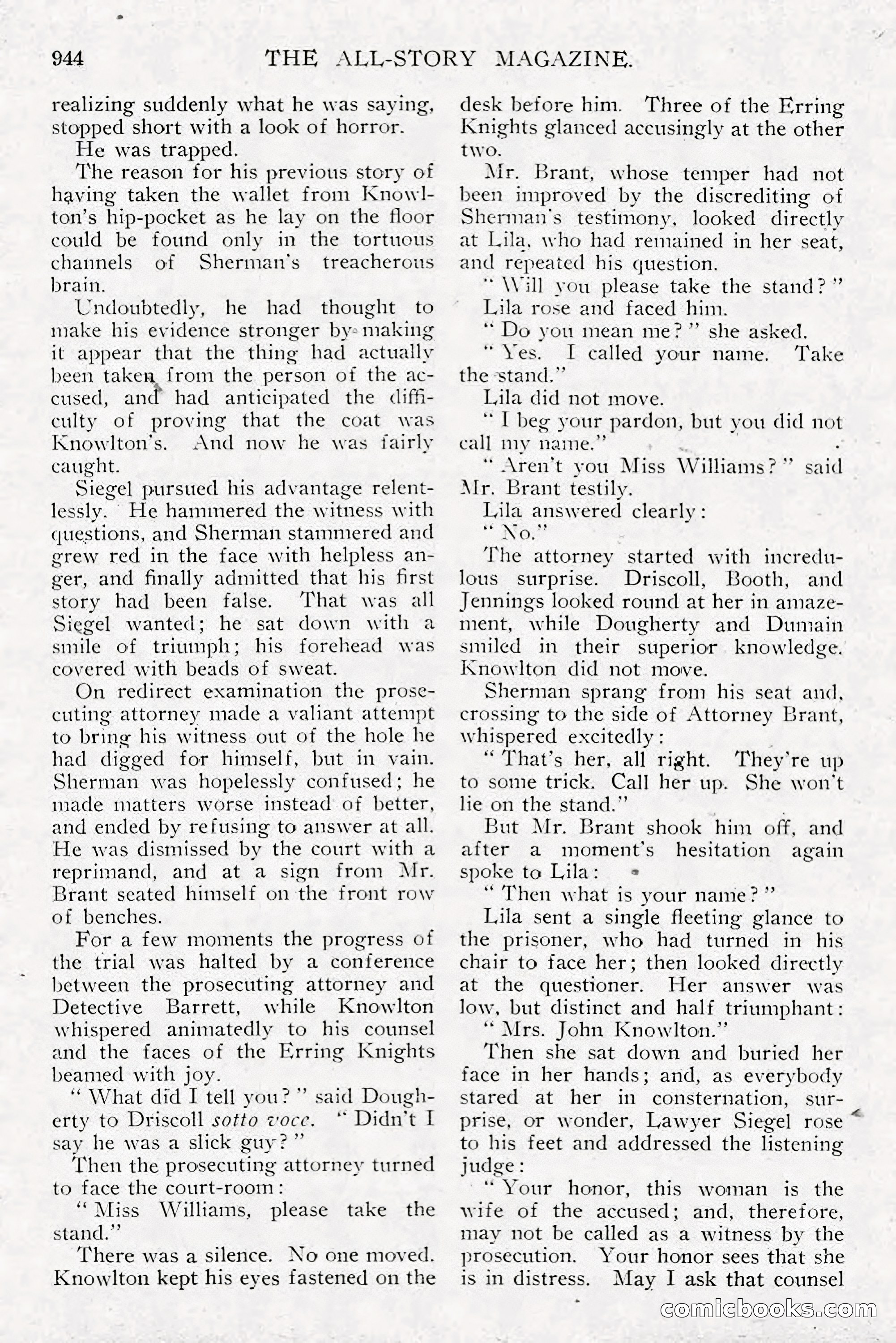 All Story Magazine, December 1913 — page 234 of 266