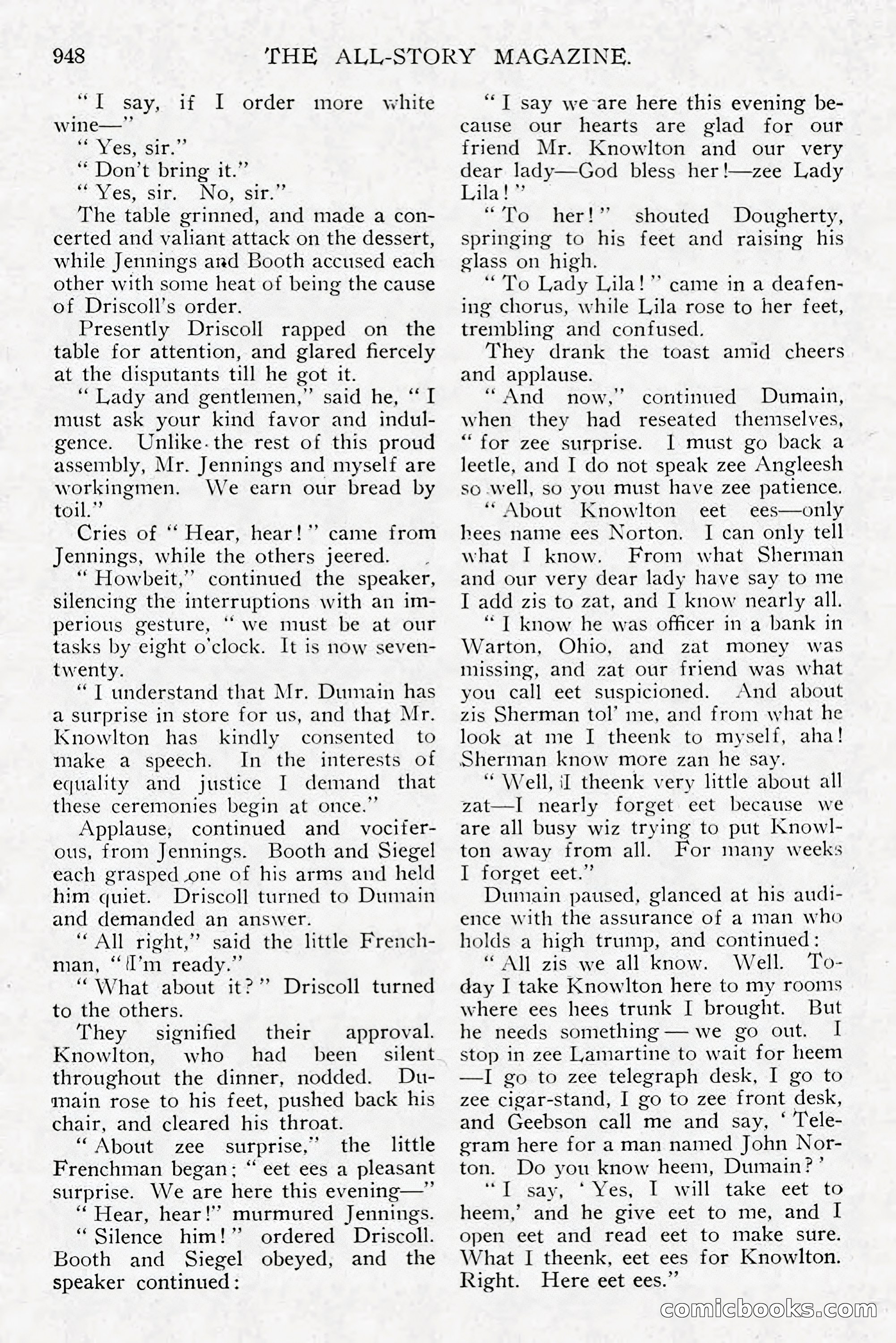 All Story Magazine, December 1913 — page 238 of 266