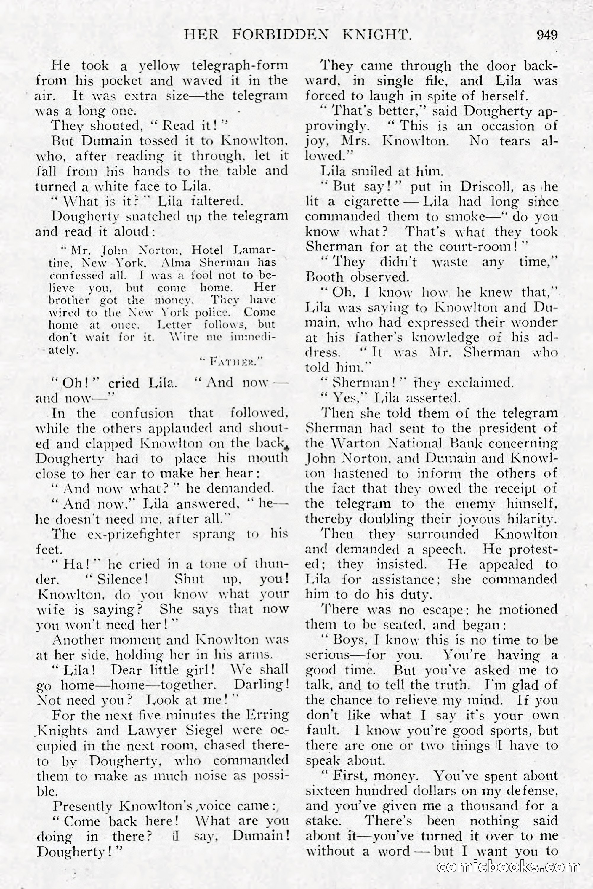 All Story Magazine, December 1913 — page 239 of 266