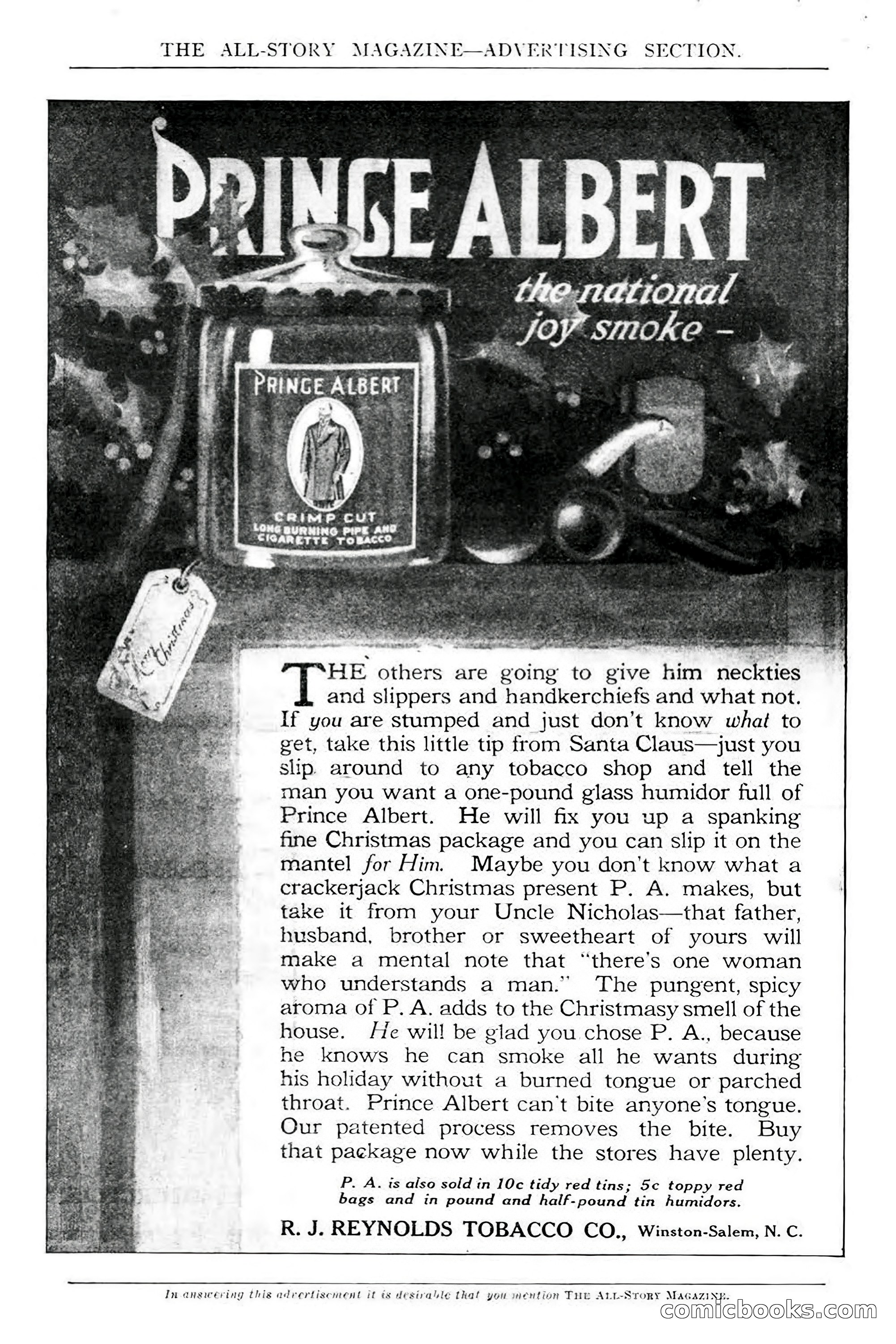 All Story Magazine, December 1913 — page 251 of 266