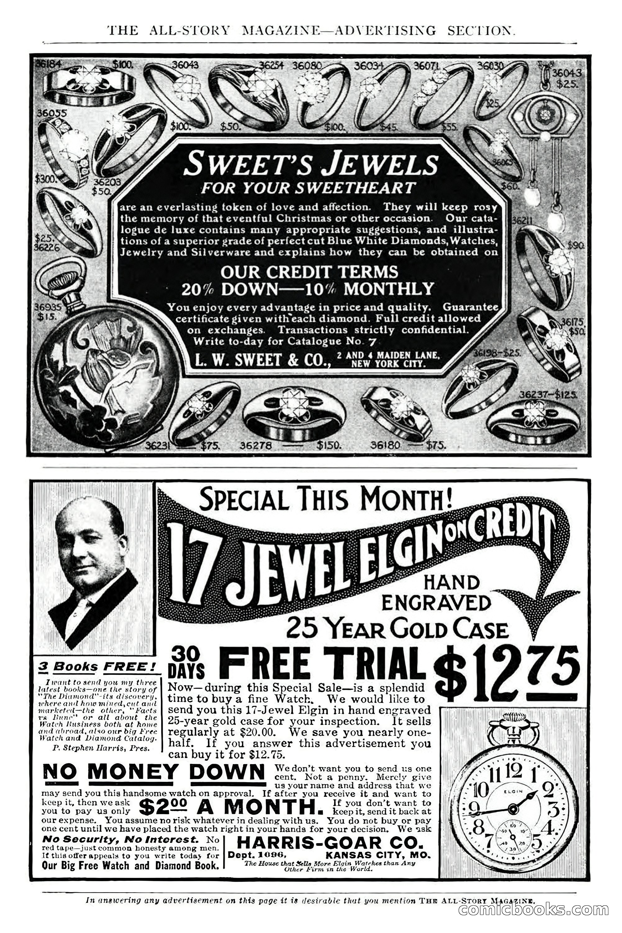 All Story Magazine, December 1913 — page 256 of 266