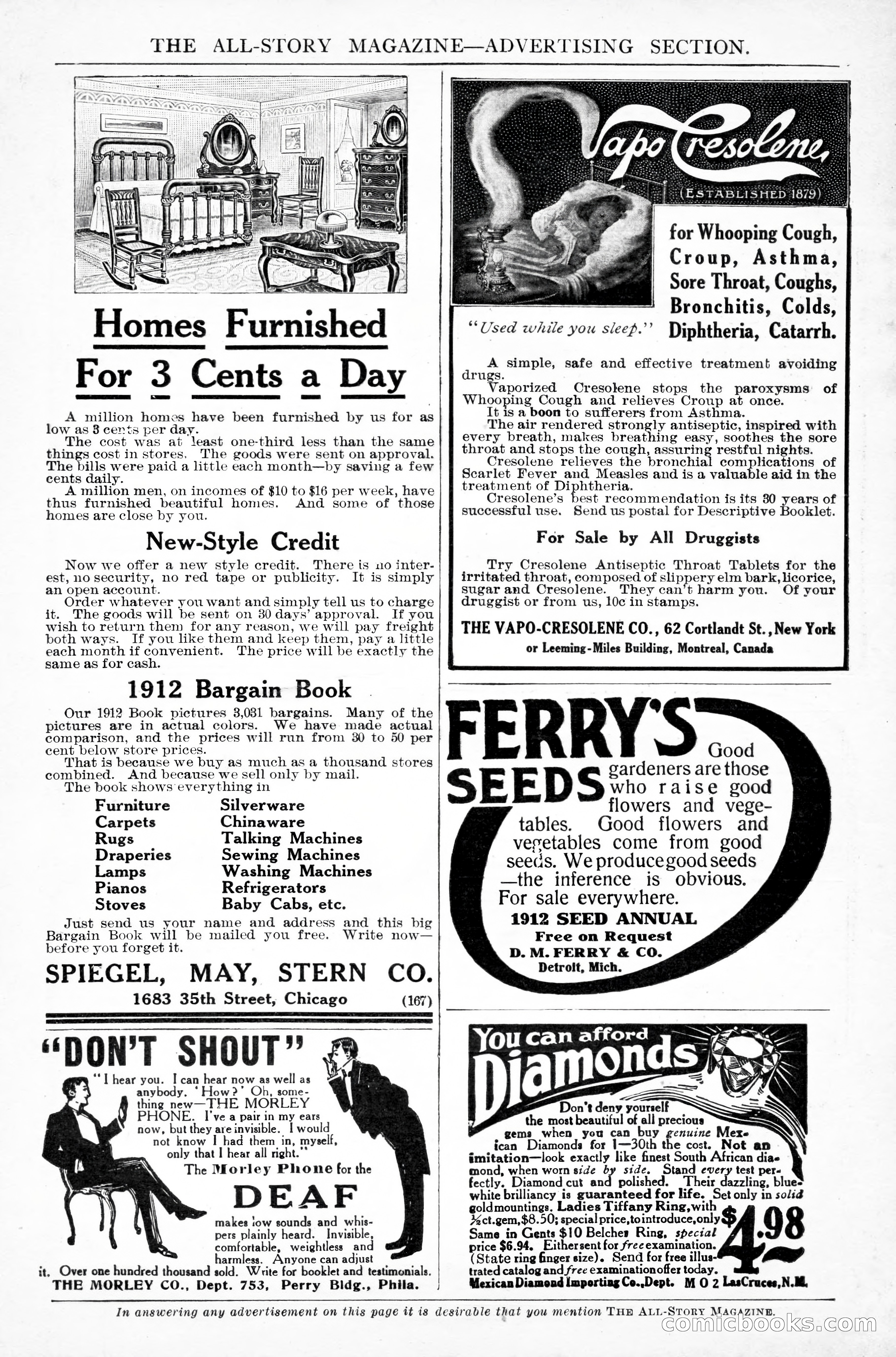The All-Story Magazine, February 1912 — page 8 of 226