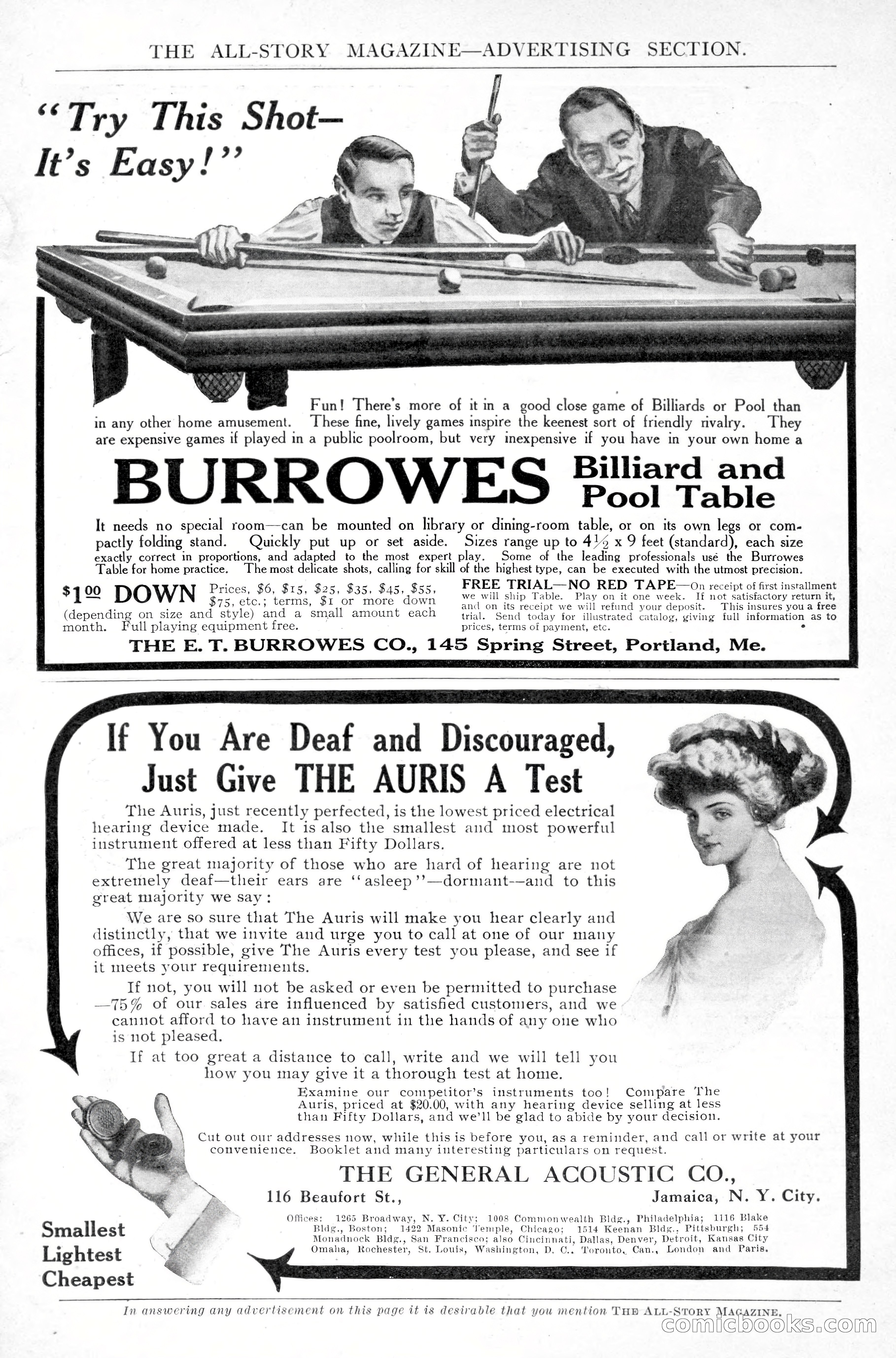 The All-Story Magazine, February 1912 — page 11 of 226