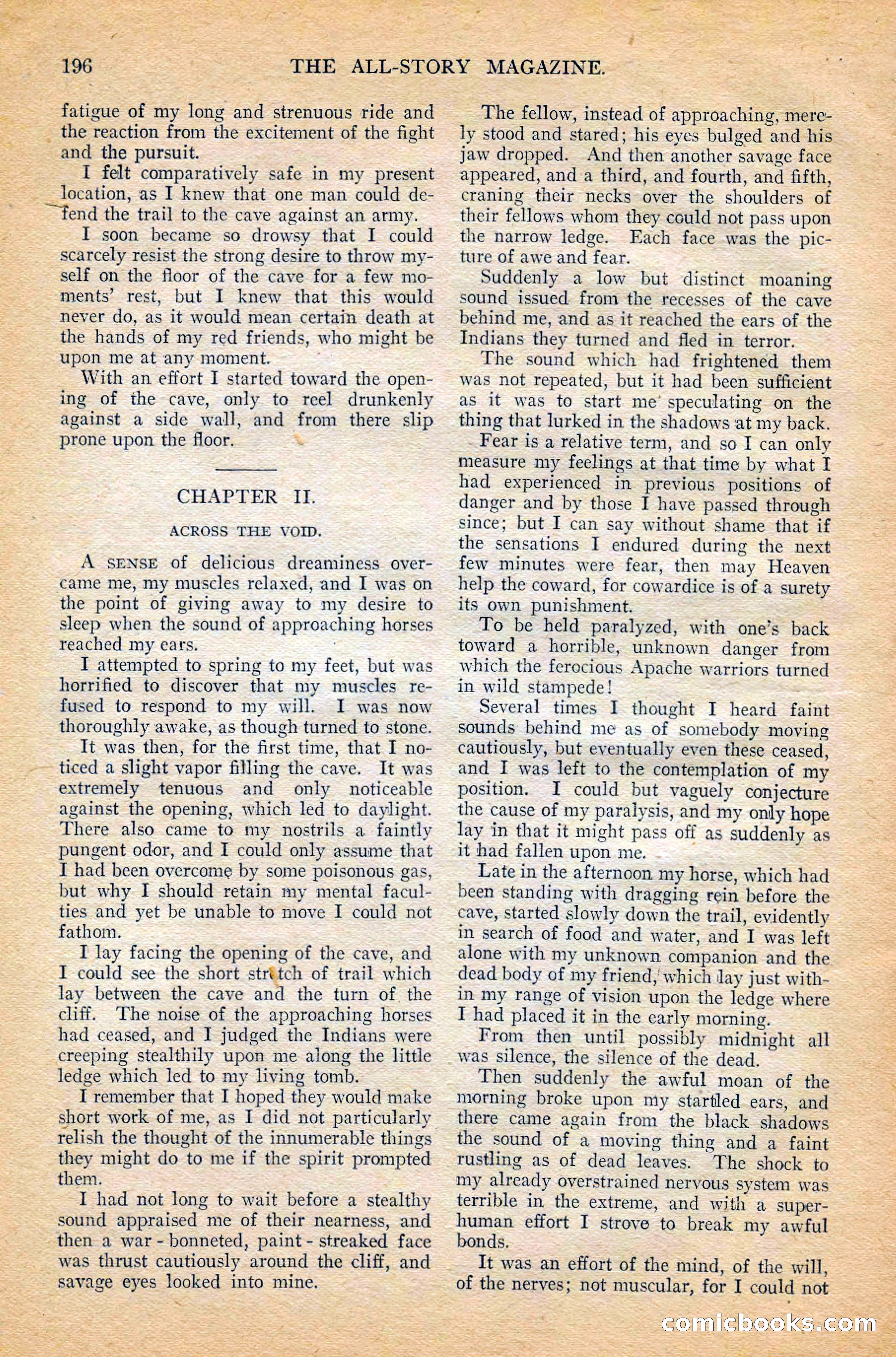 The All-Story Magazine, February 1912 — page 18 of 226