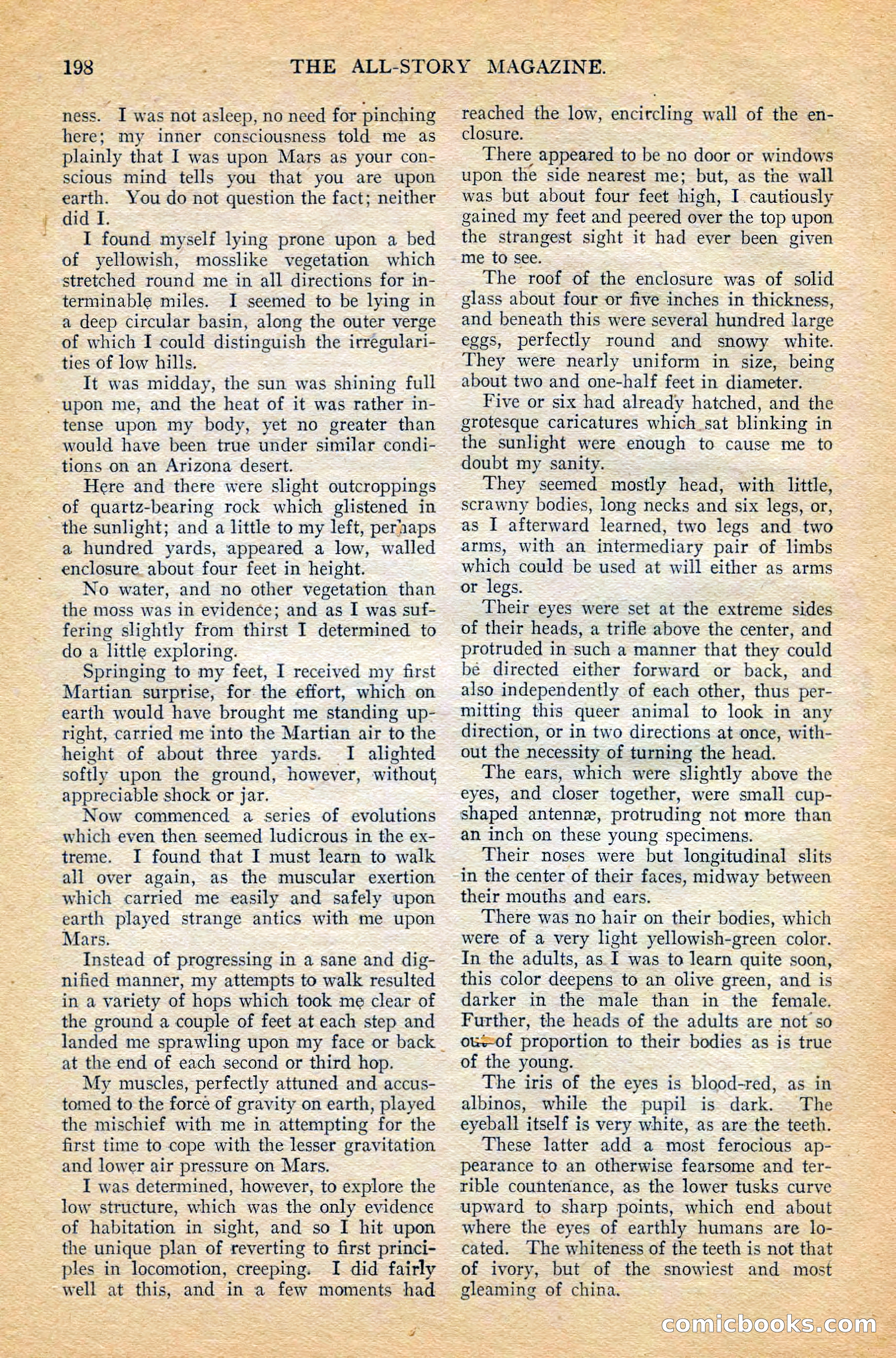 The All-Story Magazine, February 1912 — page 20 of 226