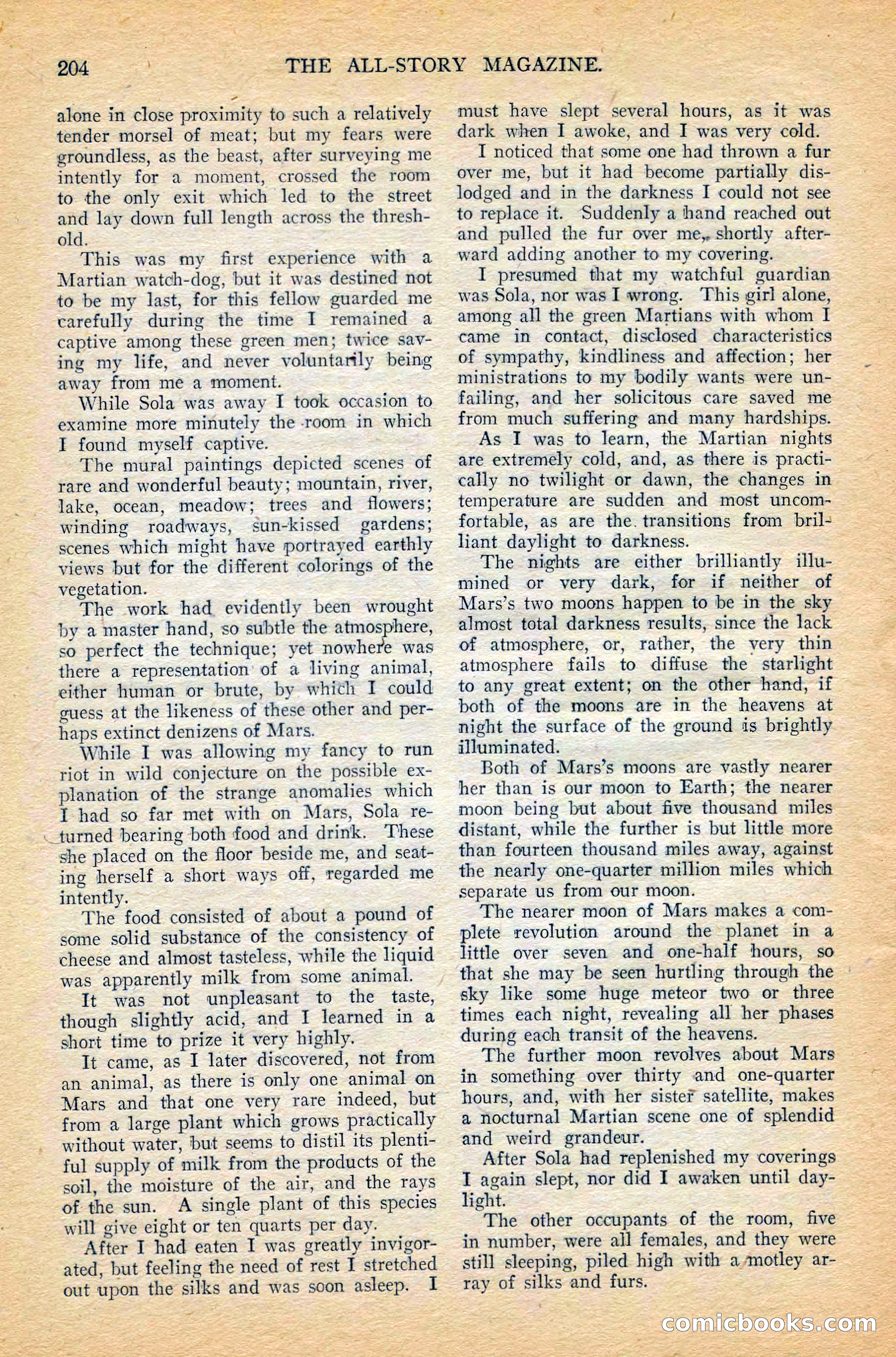 The All-Story Magazine, February 1912 — page 26 of 226