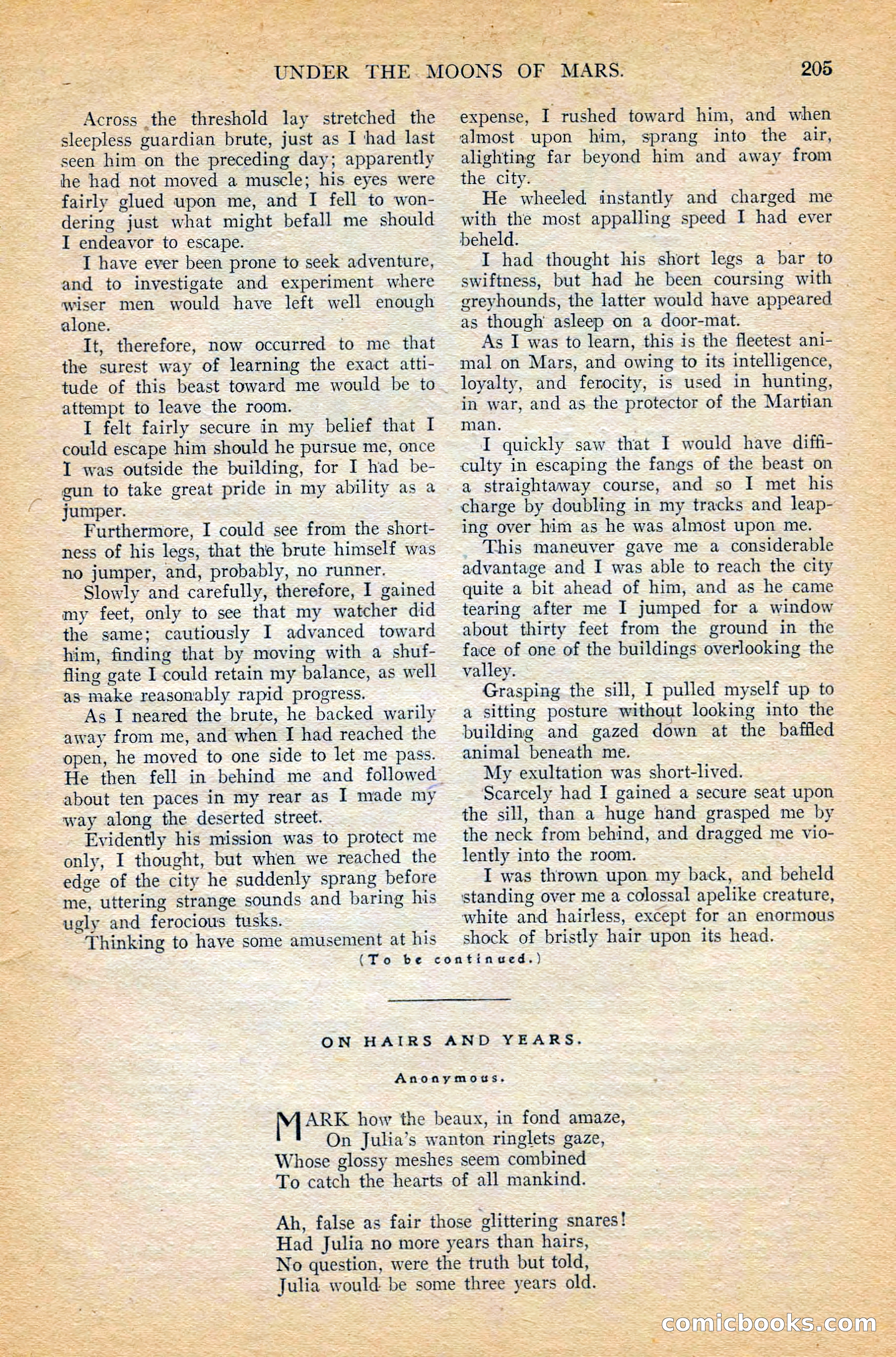 The All-Story Magazine, February 1912 — page 27 of 226