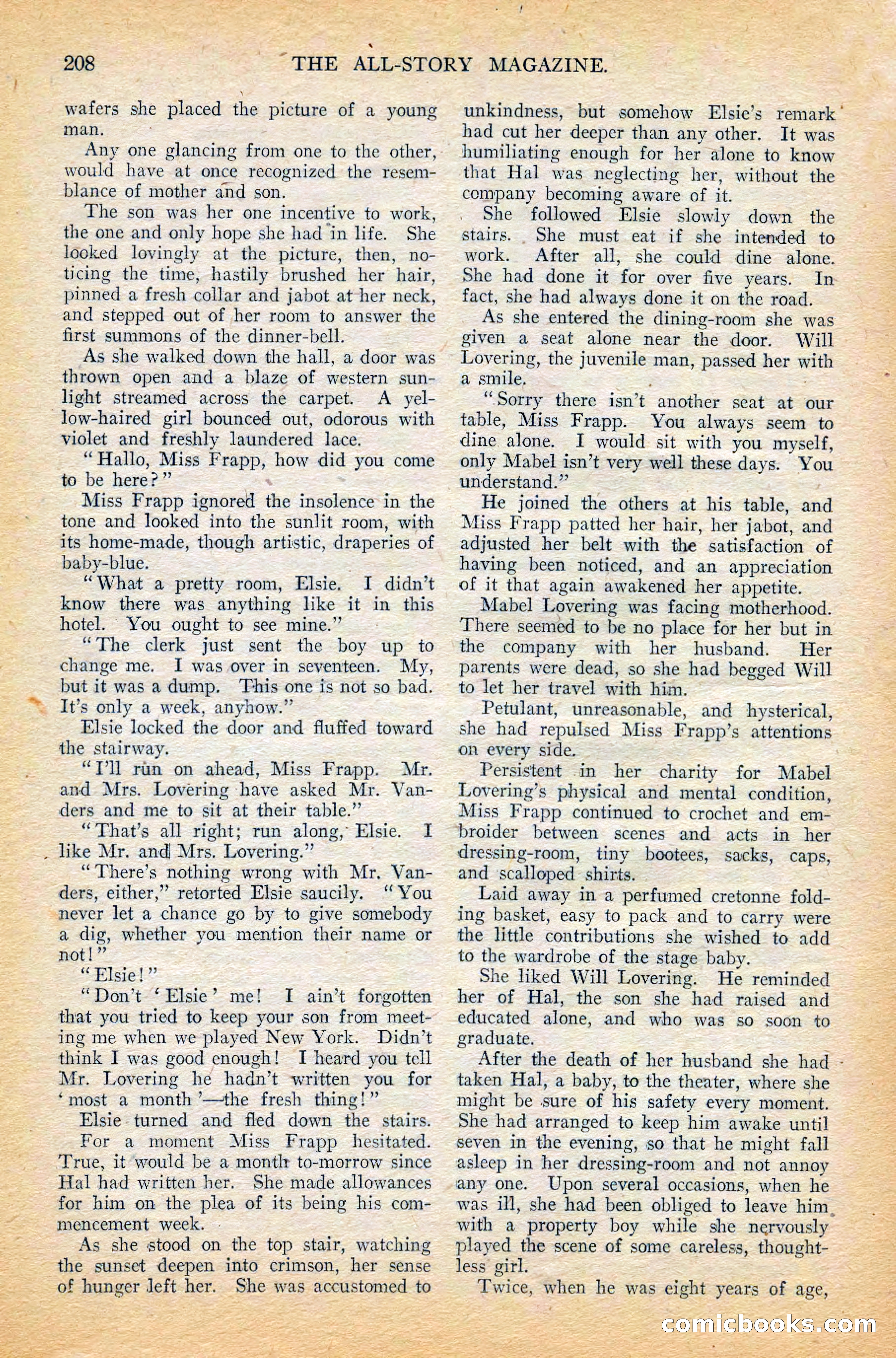 The All-Story Magazine, February 1912 — page 30 of 226