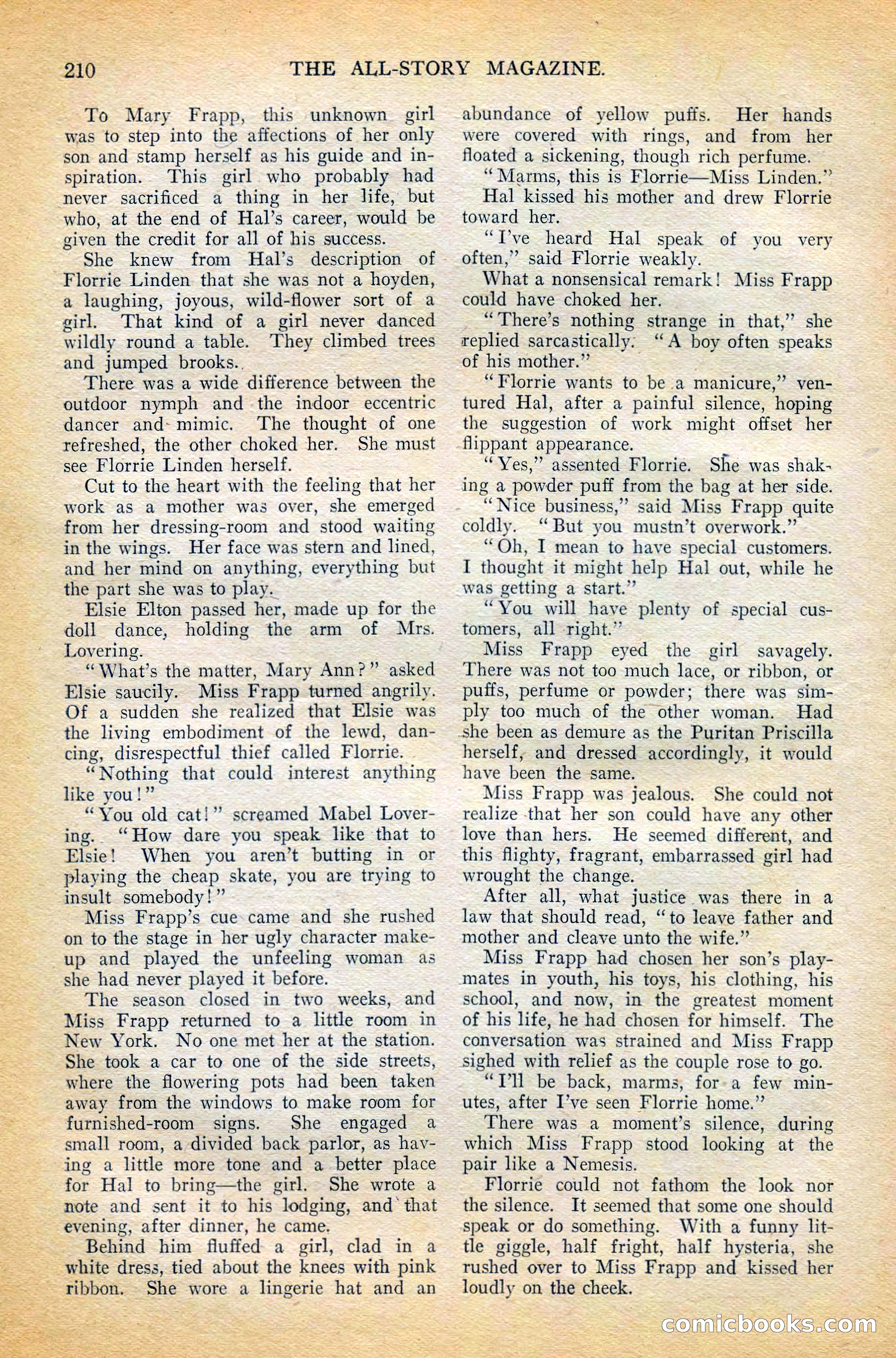 The All-Story Magazine, February 1912 — page 32 of 226