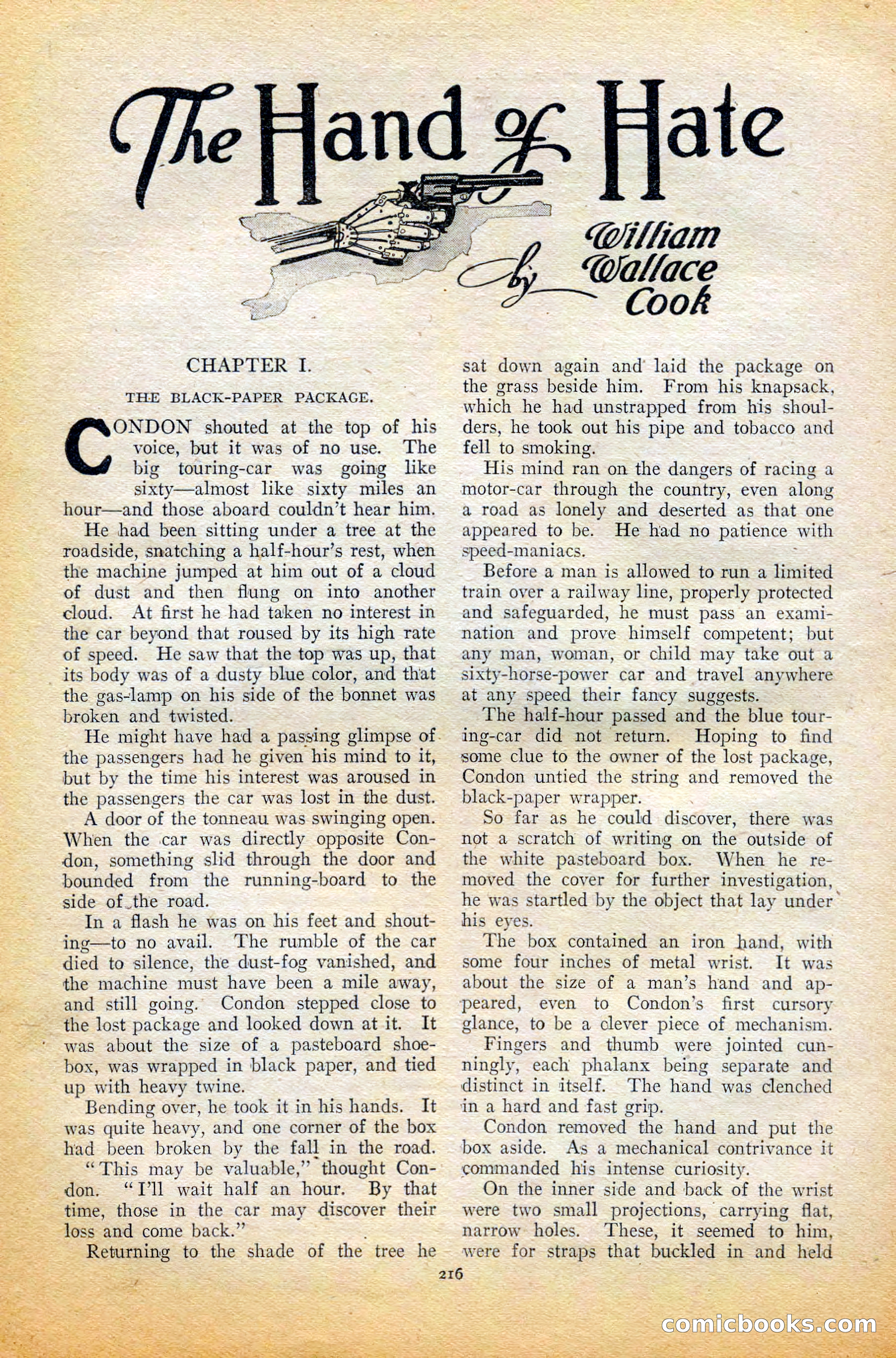 The All-Story Magazine, February 1912 — page 38 of 226