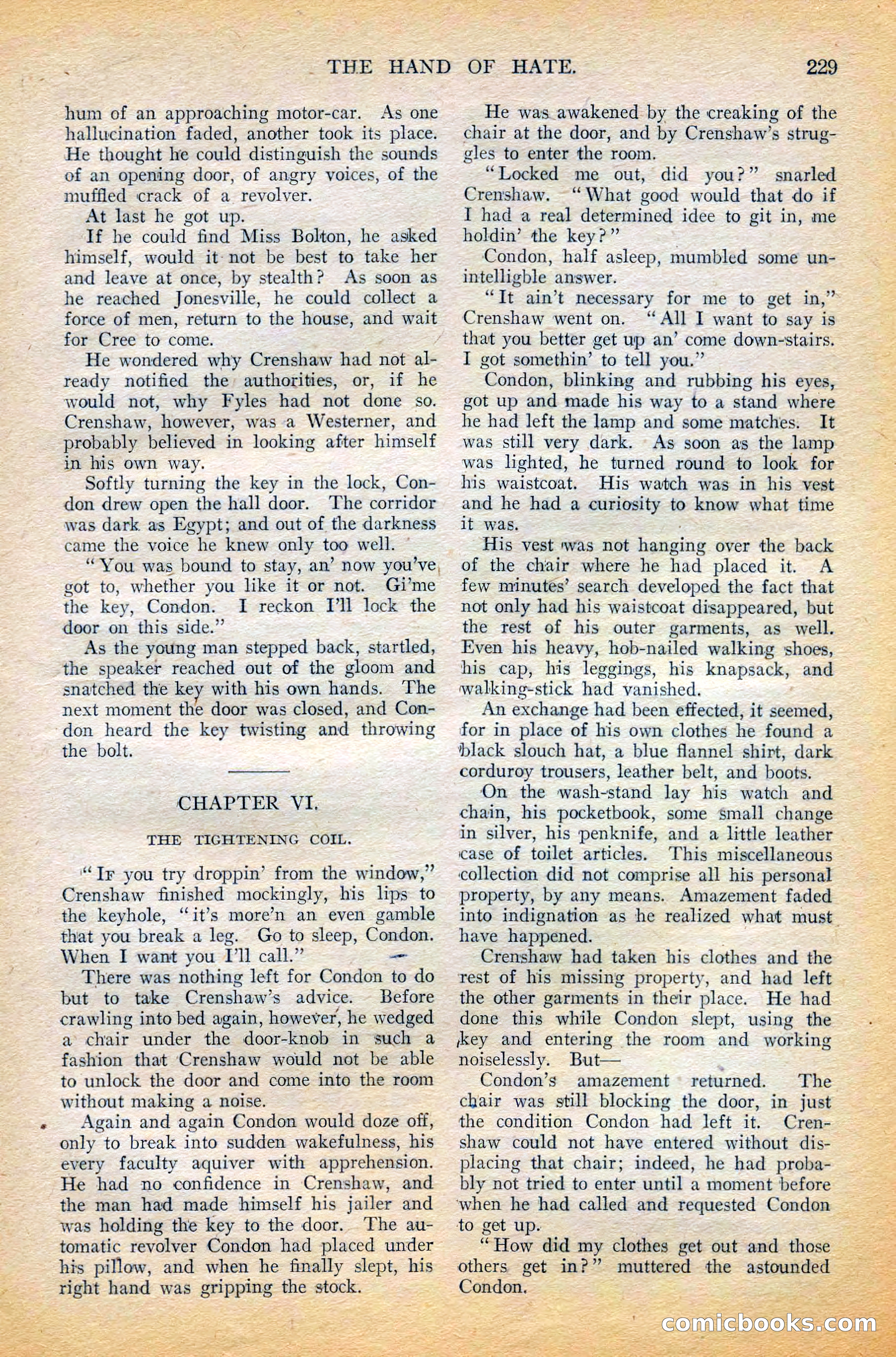 The All-Story Magazine, February 1912 — page 51 of 226
