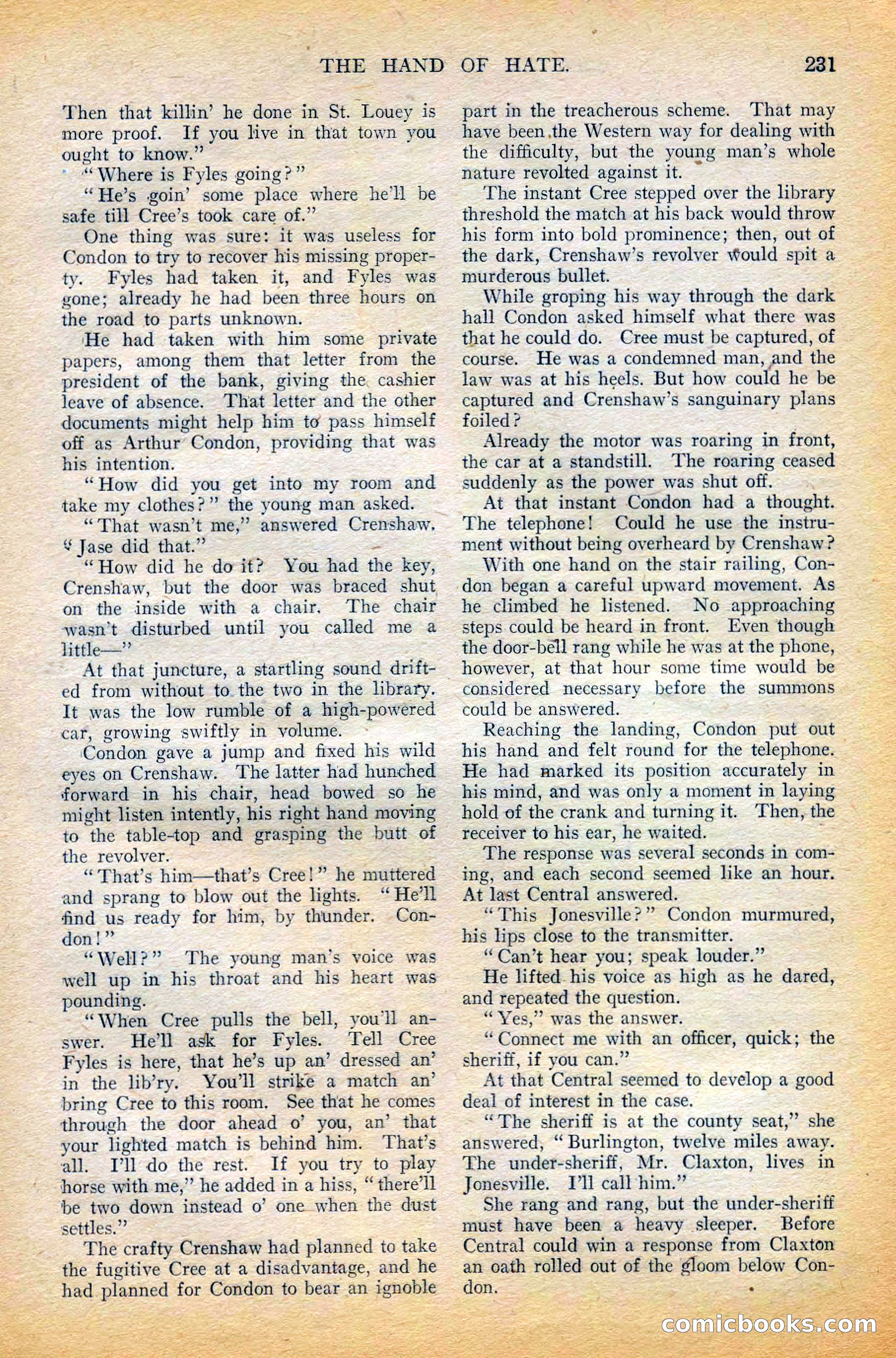 The All-Story Magazine, February 1912 — page 53 of 226