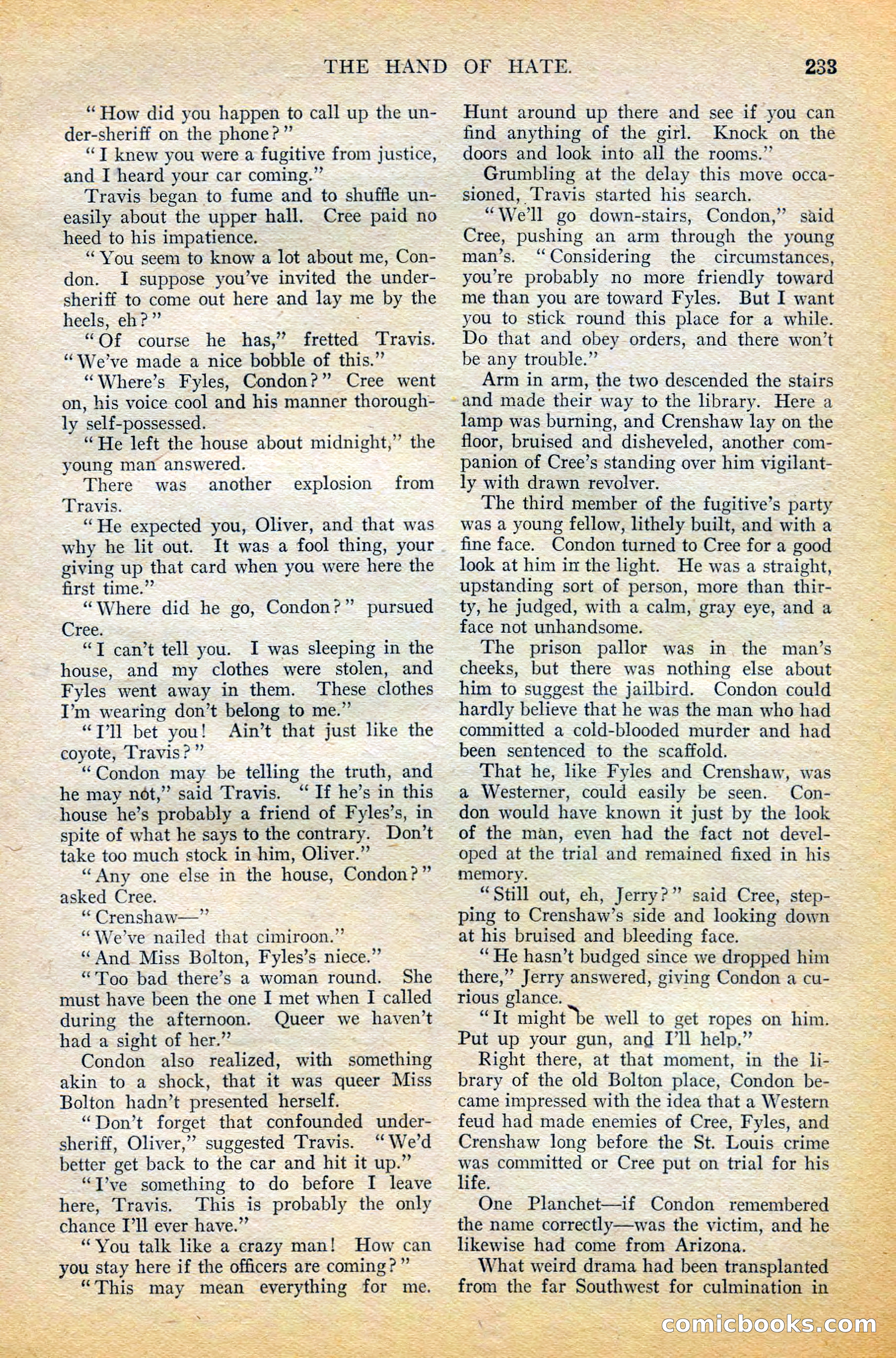 The All-Story Magazine, February 1912 — page 55 of 226