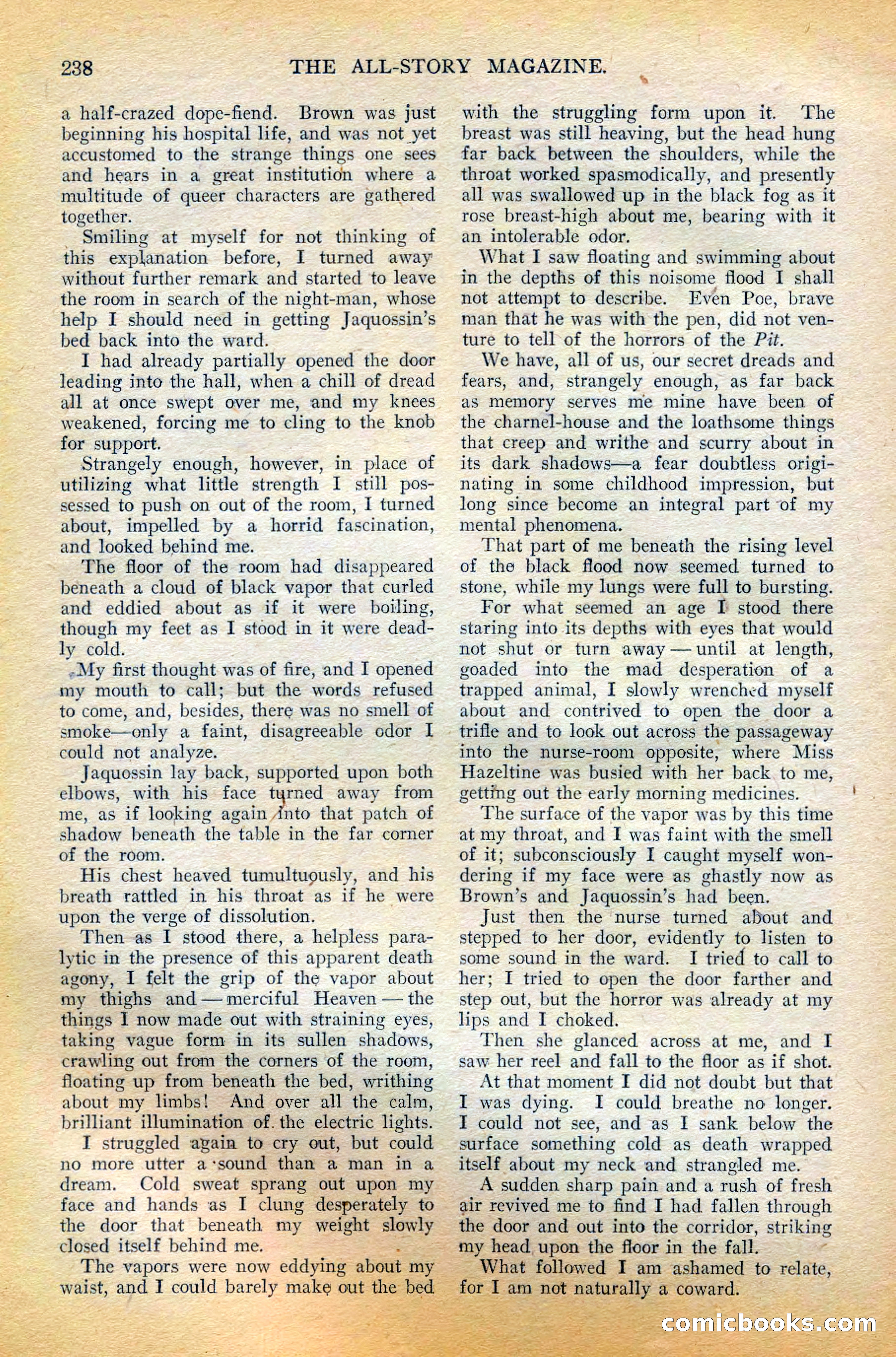 The All-Story Magazine, February 1912 — page 60 of 226
