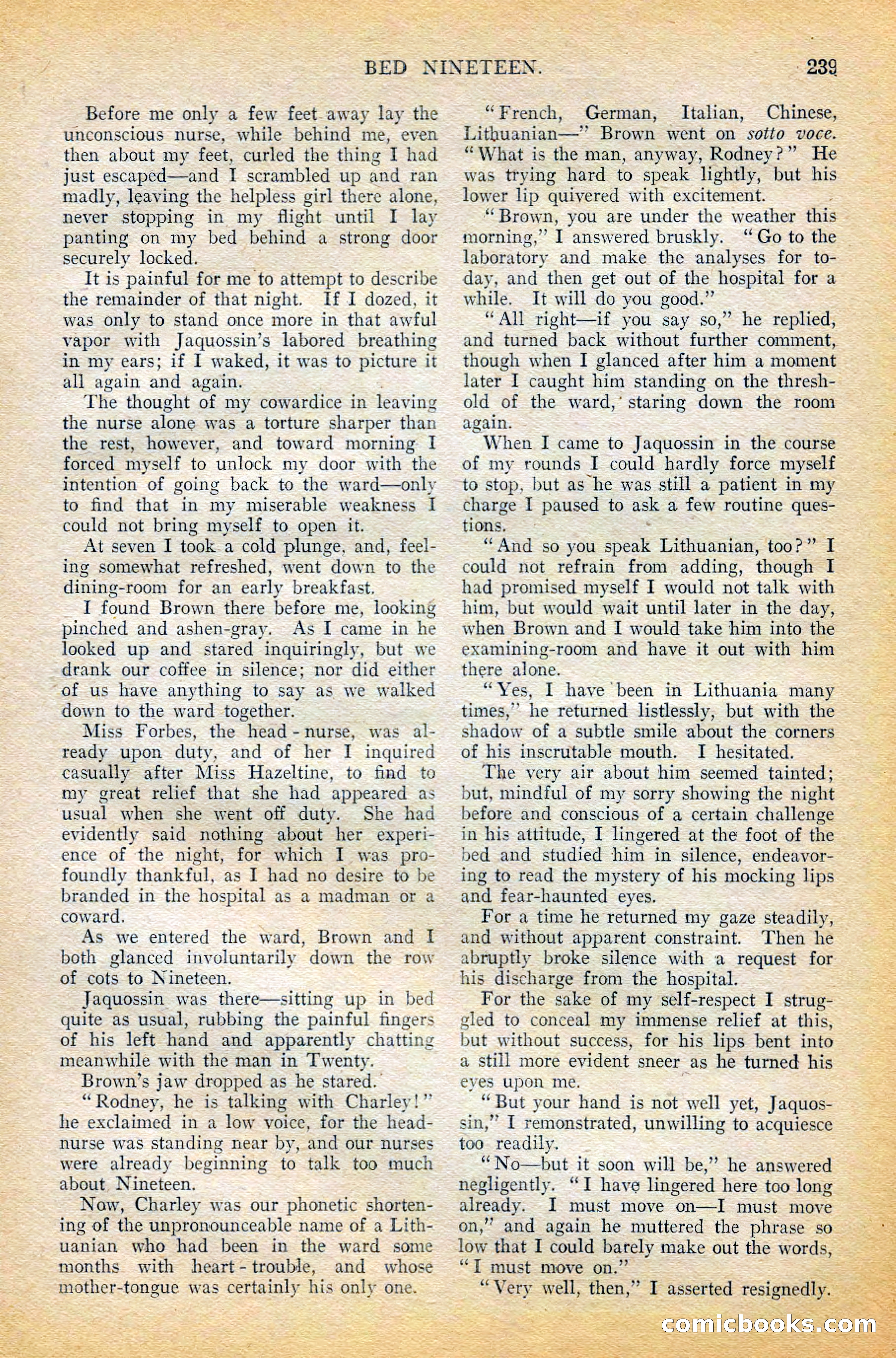 The All-Story Magazine, February 1912 — page 61 of 226