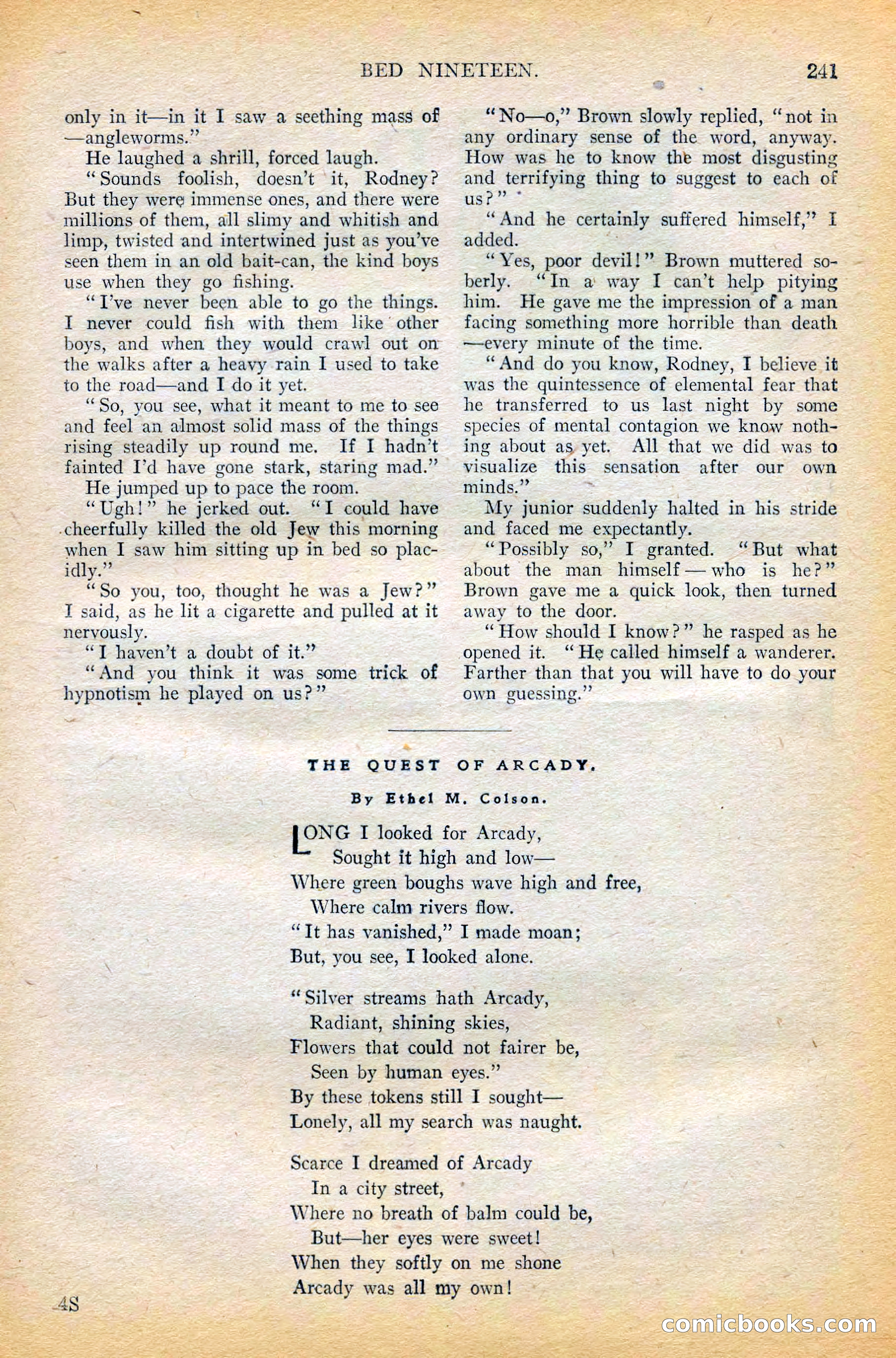 The All-Story Magazine, February 1912 — page 63 of 226