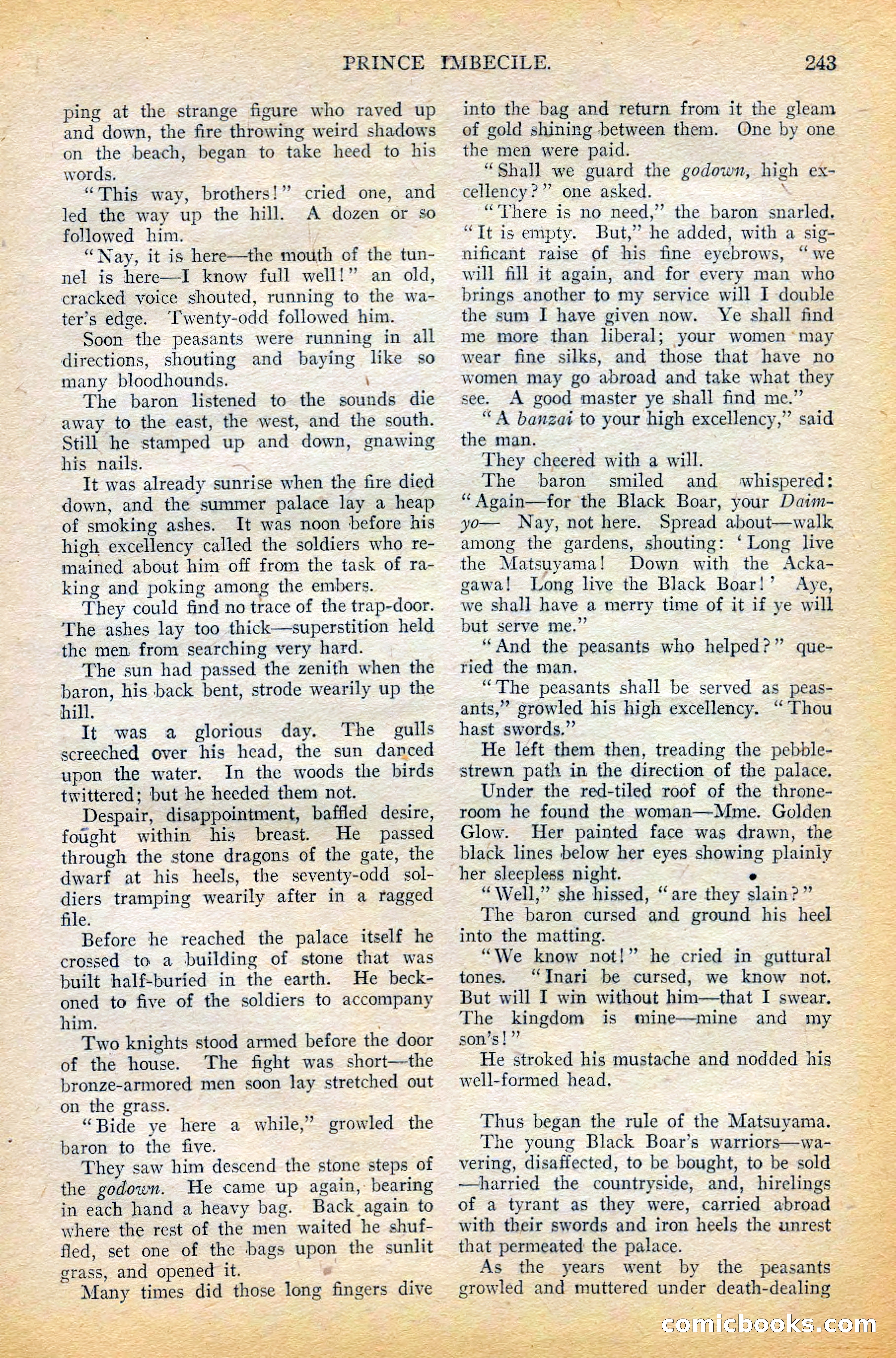 The All-Story Magazine, February 1912 — page 65 of 226