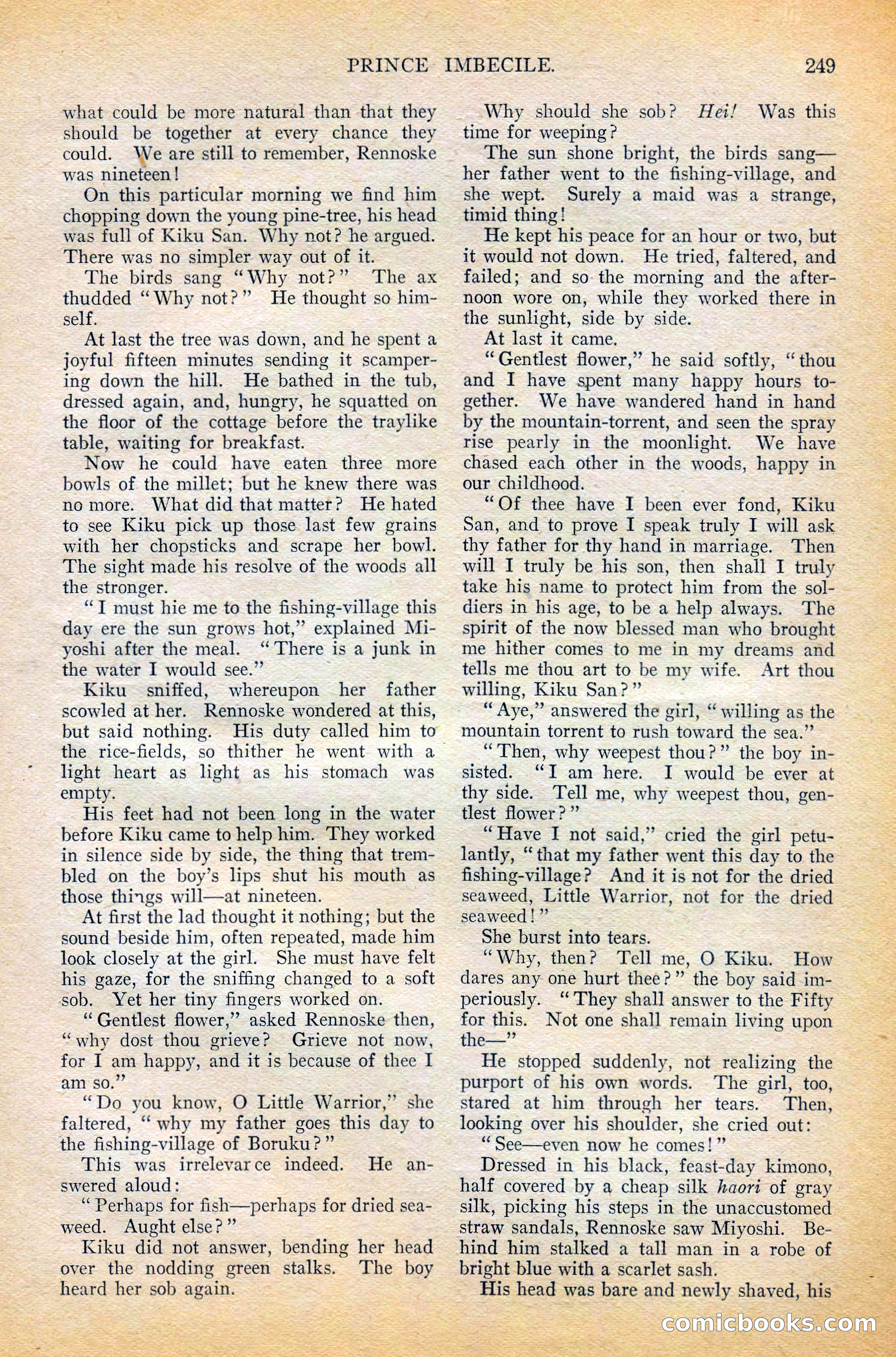 The All-Story Magazine, February 1912 — page 71 of 226