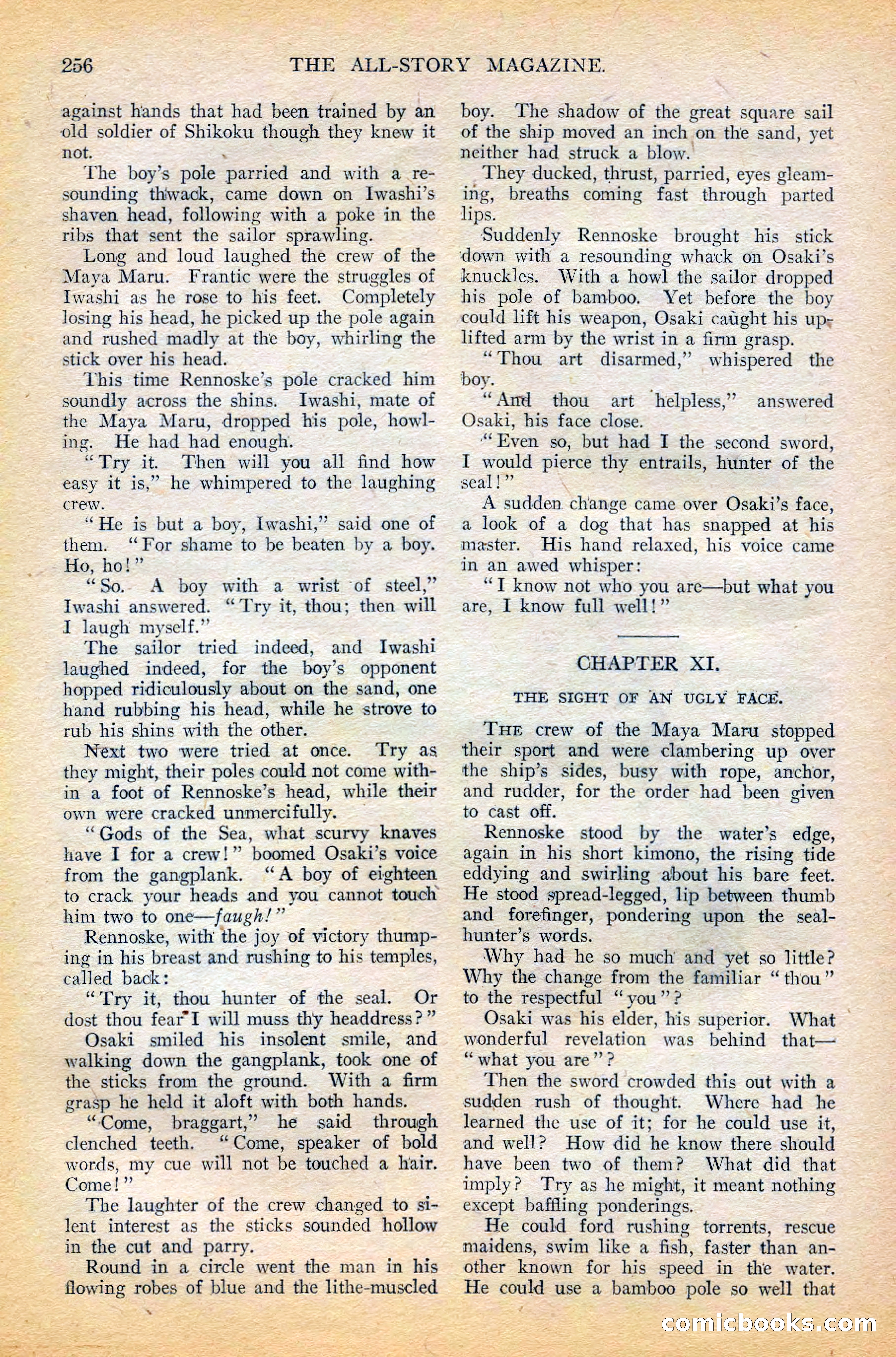 The All-Story Magazine, February 1912 — page 78 of 226