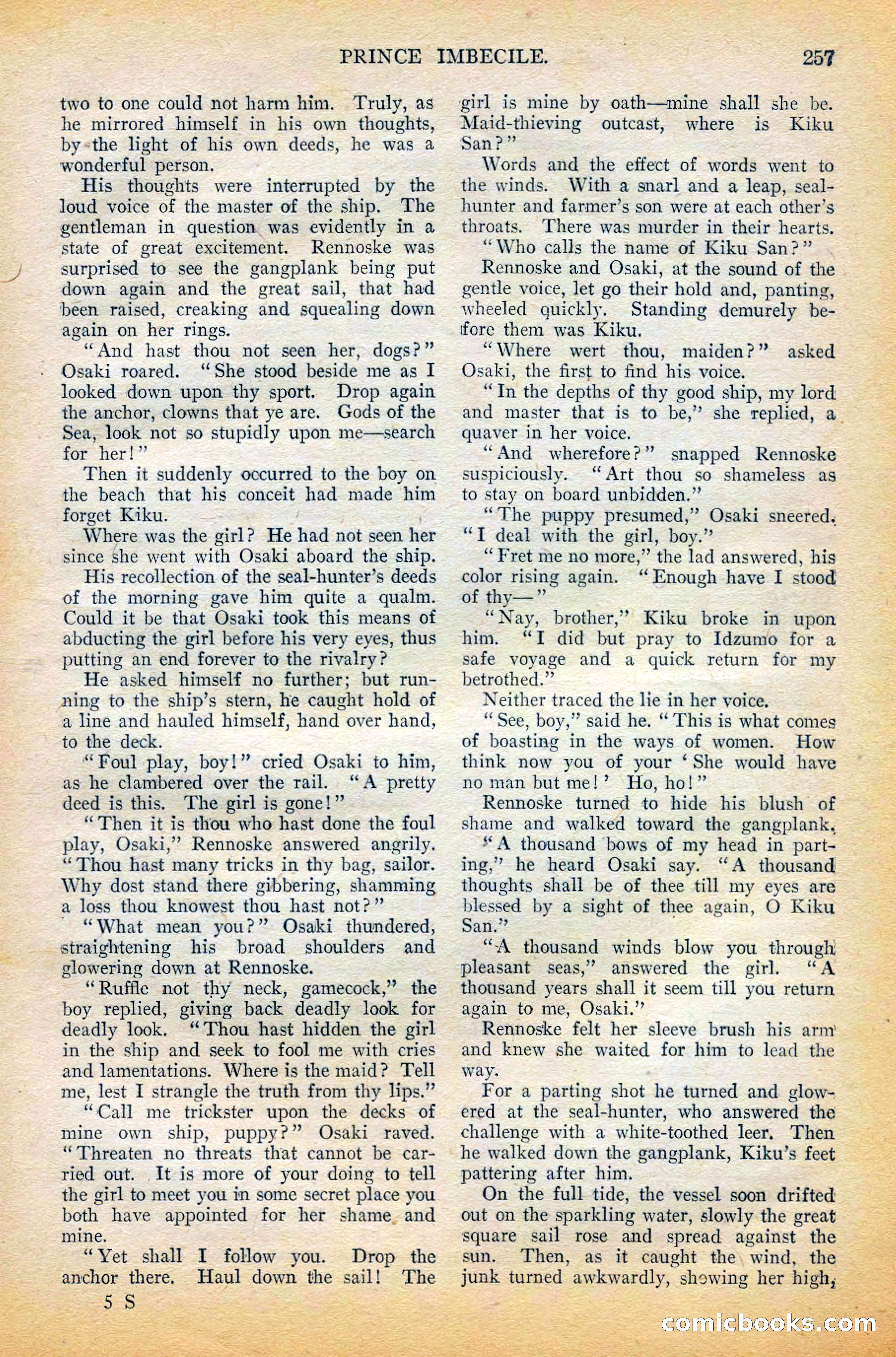 The All-Story Magazine, February 1912 — page 79 of 226