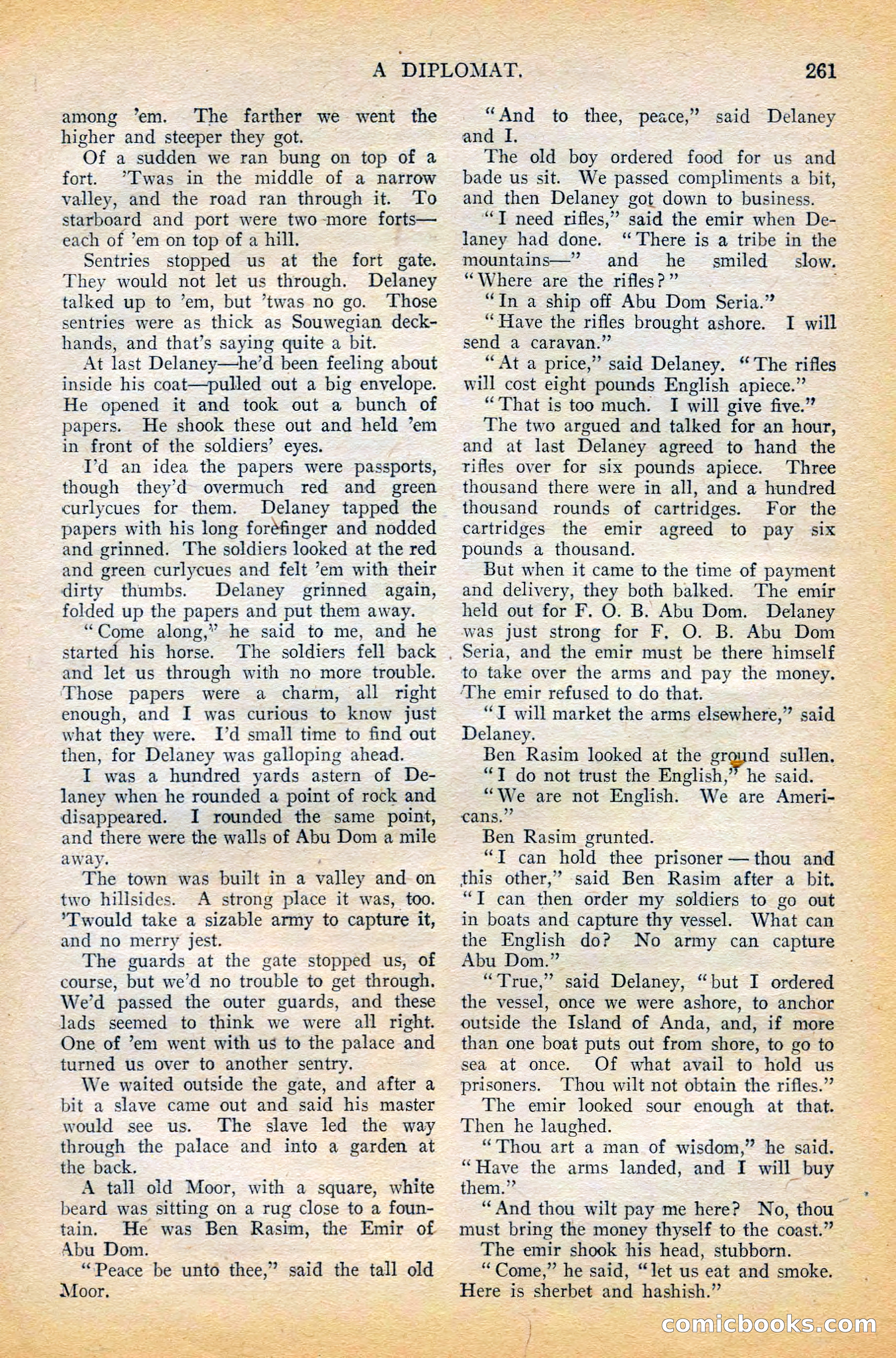The All-Story Magazine, February 1912 — page 83 of 226