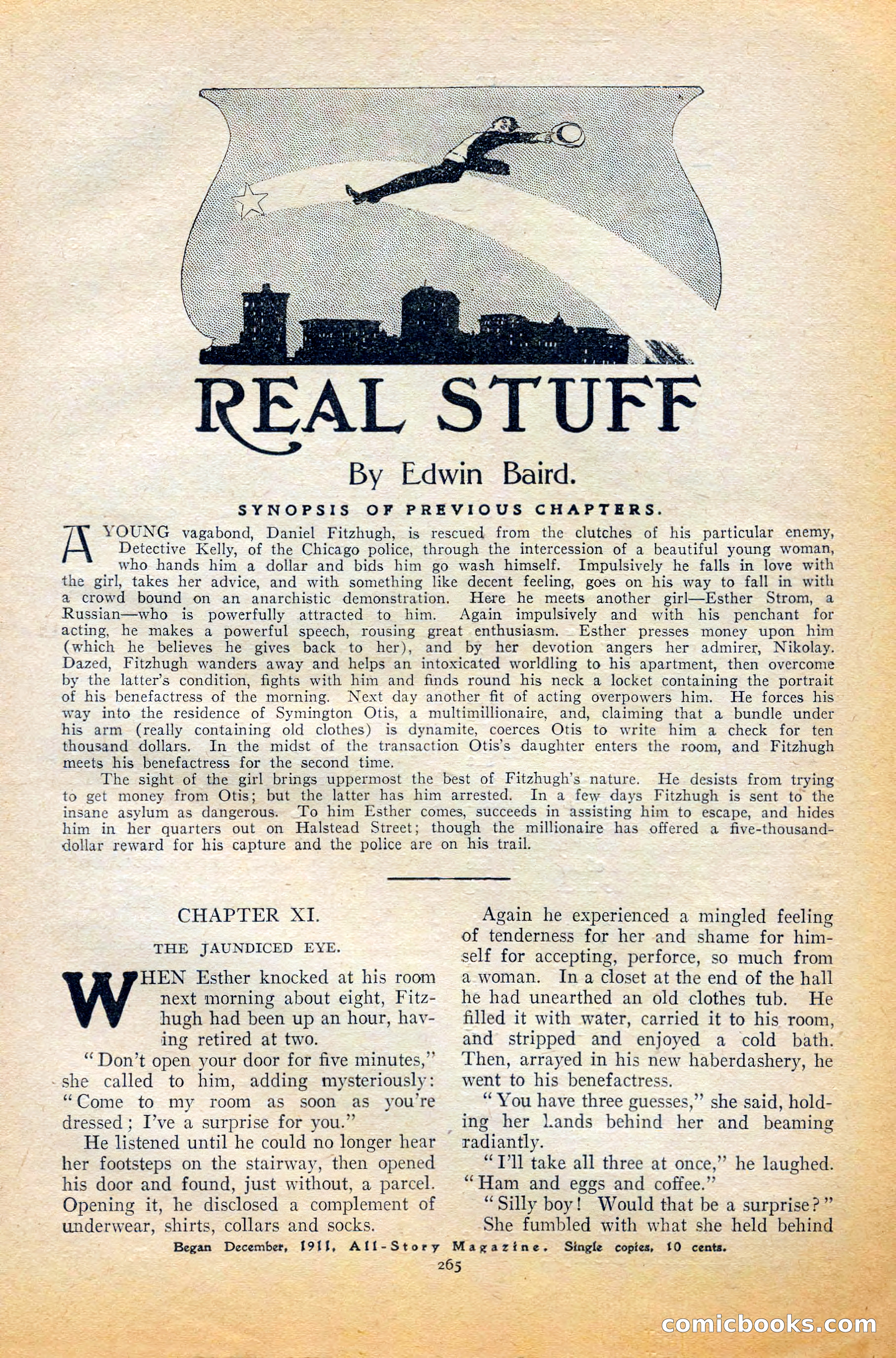 The All-Story Magazine, February 1912 — page 87 of 226