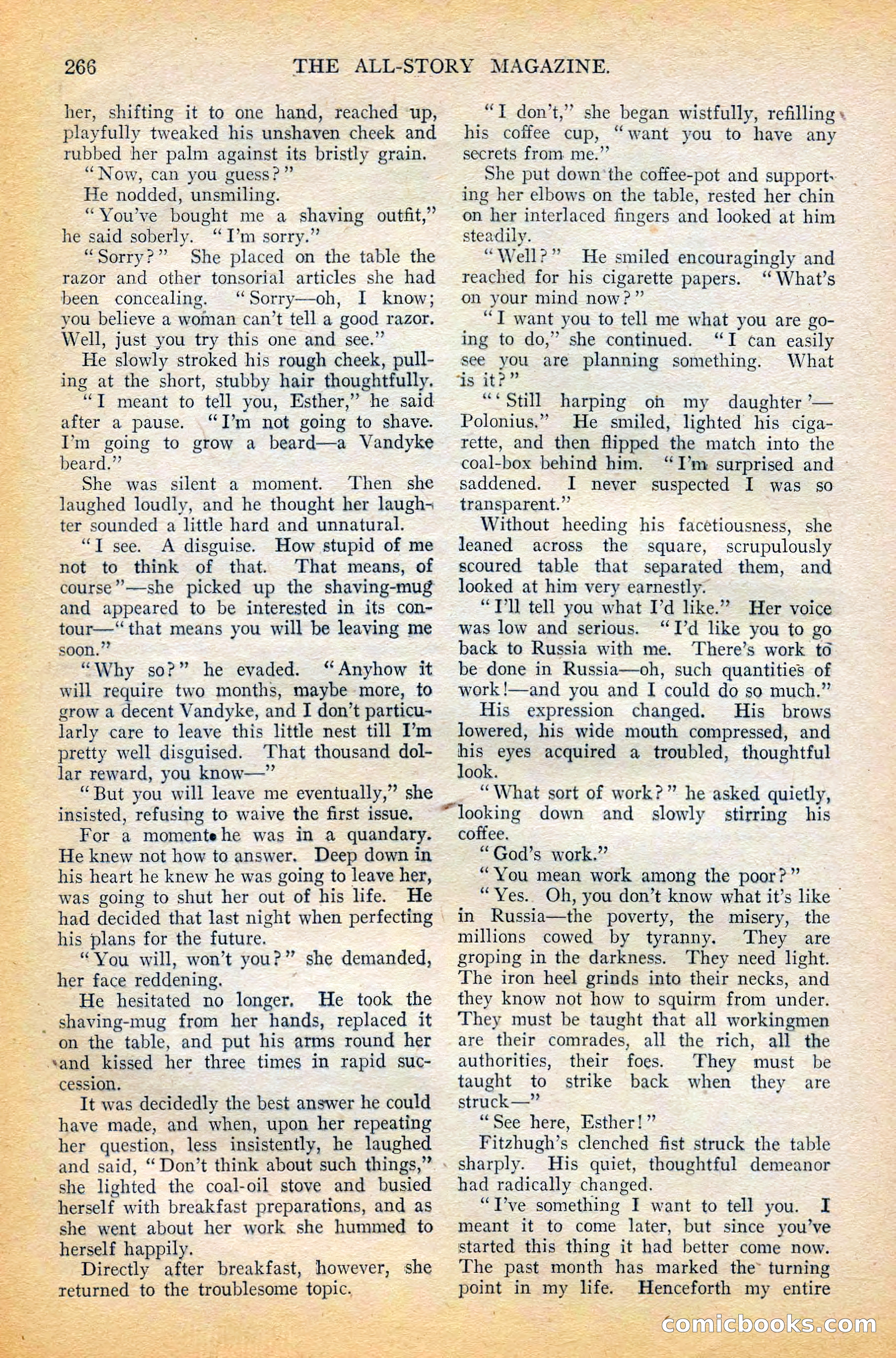 The All-Story Magazine, February 1912 — page 88 of 226