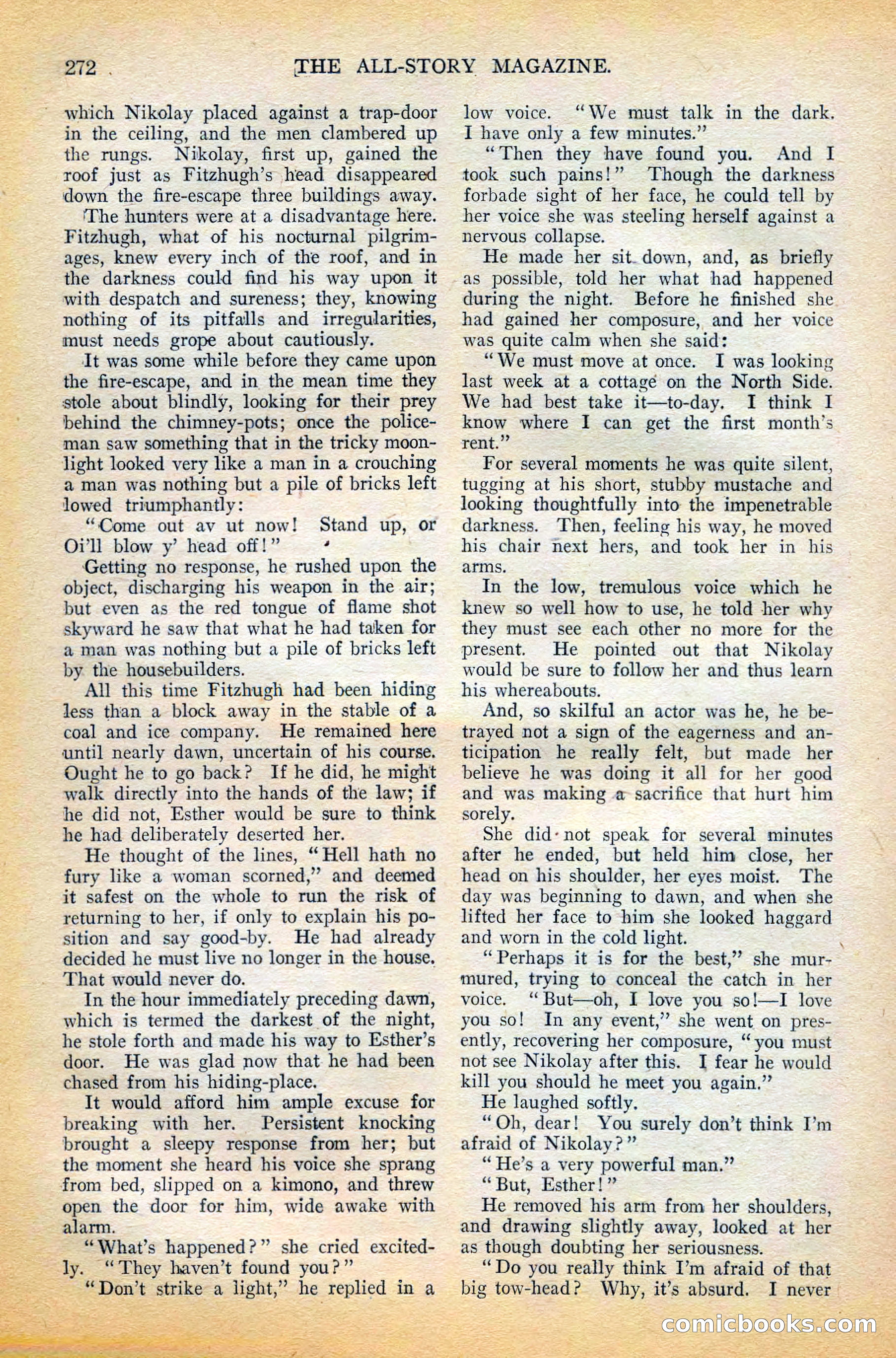 The All-Story Magazine, February 1912 — page 94 of 226