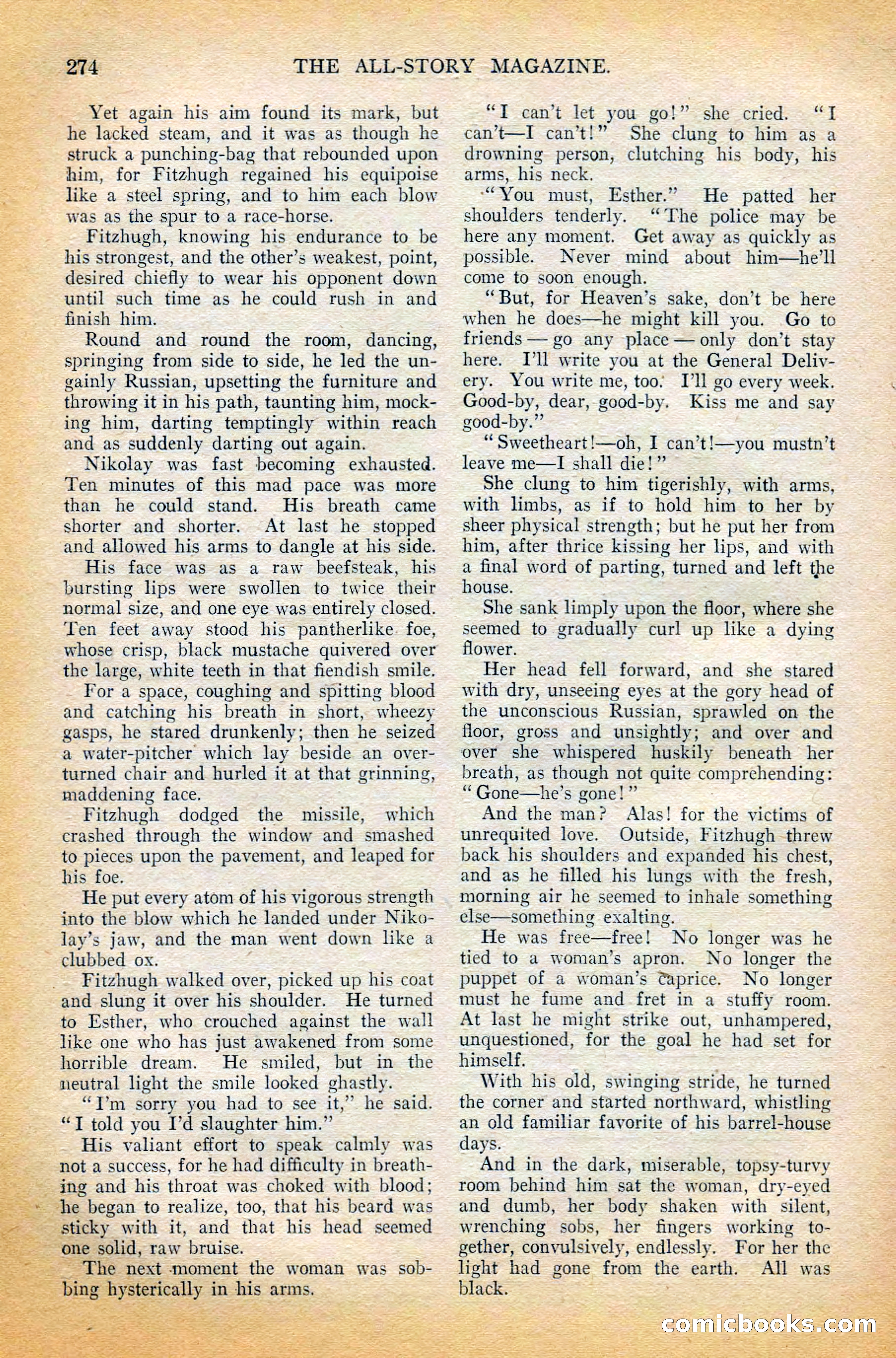 The All-Story Magazine, February 1912 — page 96 of 226