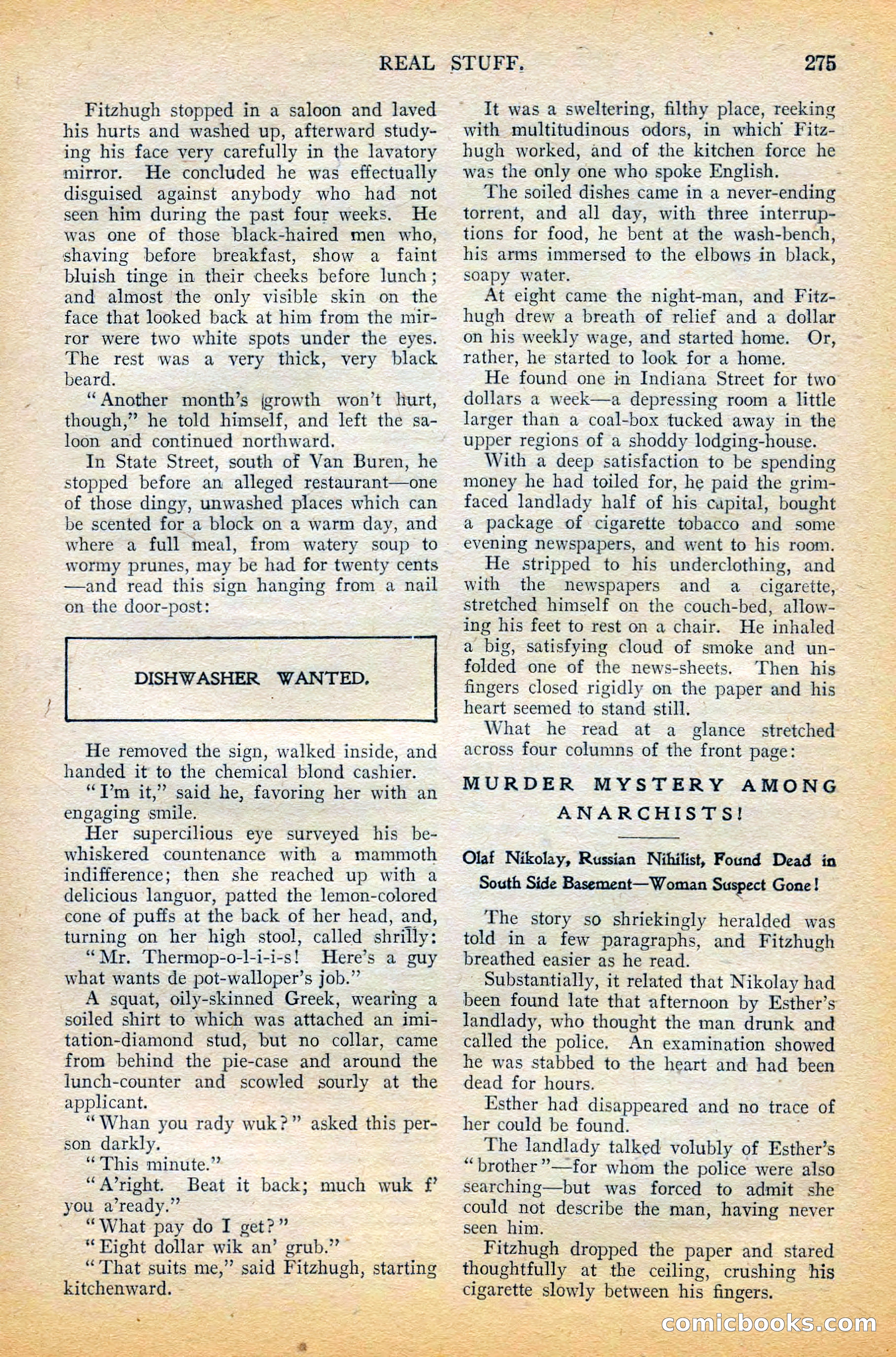 The All-Story Magazine, February 1912 — page 97 of 226
