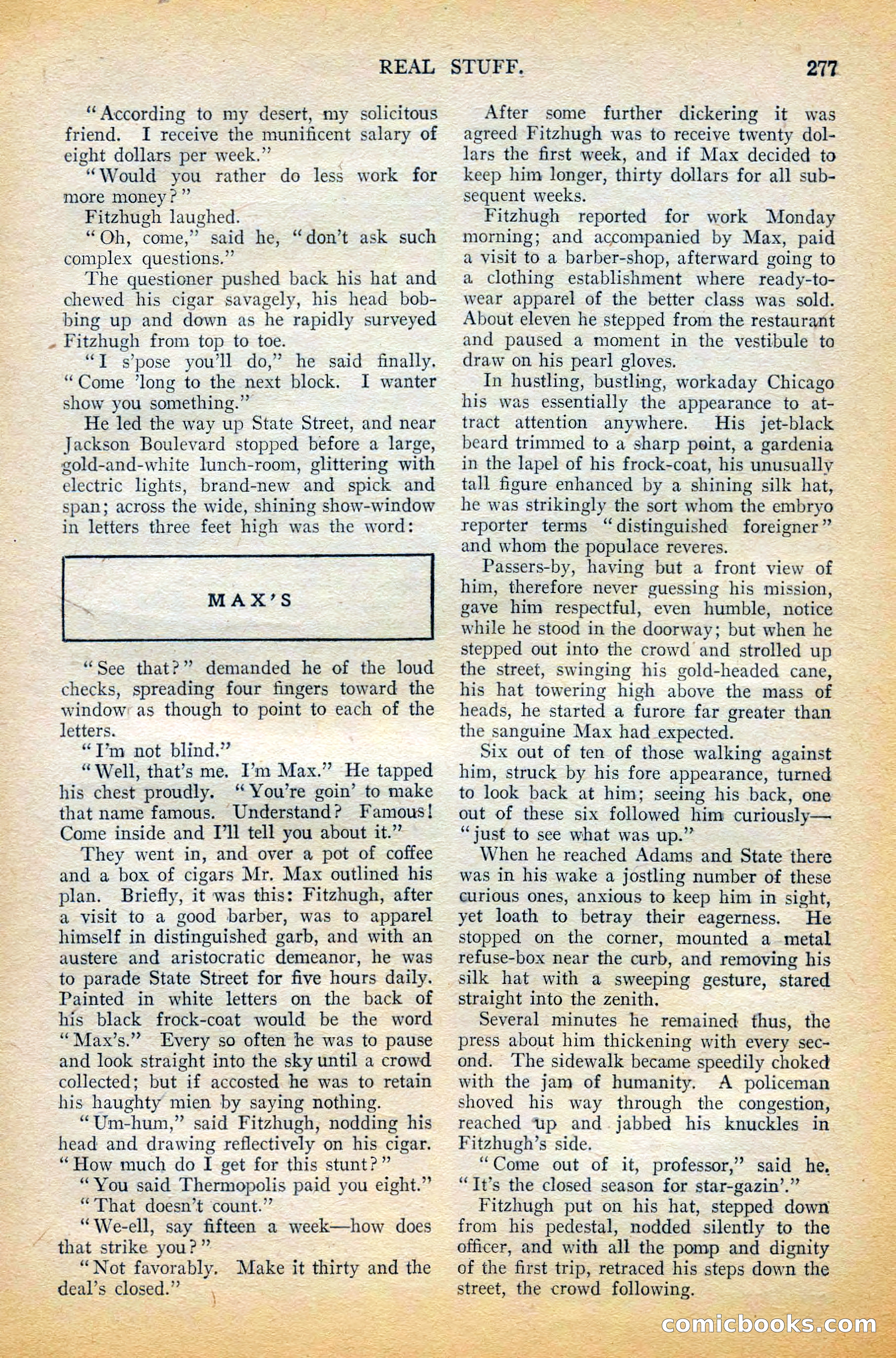 The All-Story Magazine, February 1912 — page 99 of 226