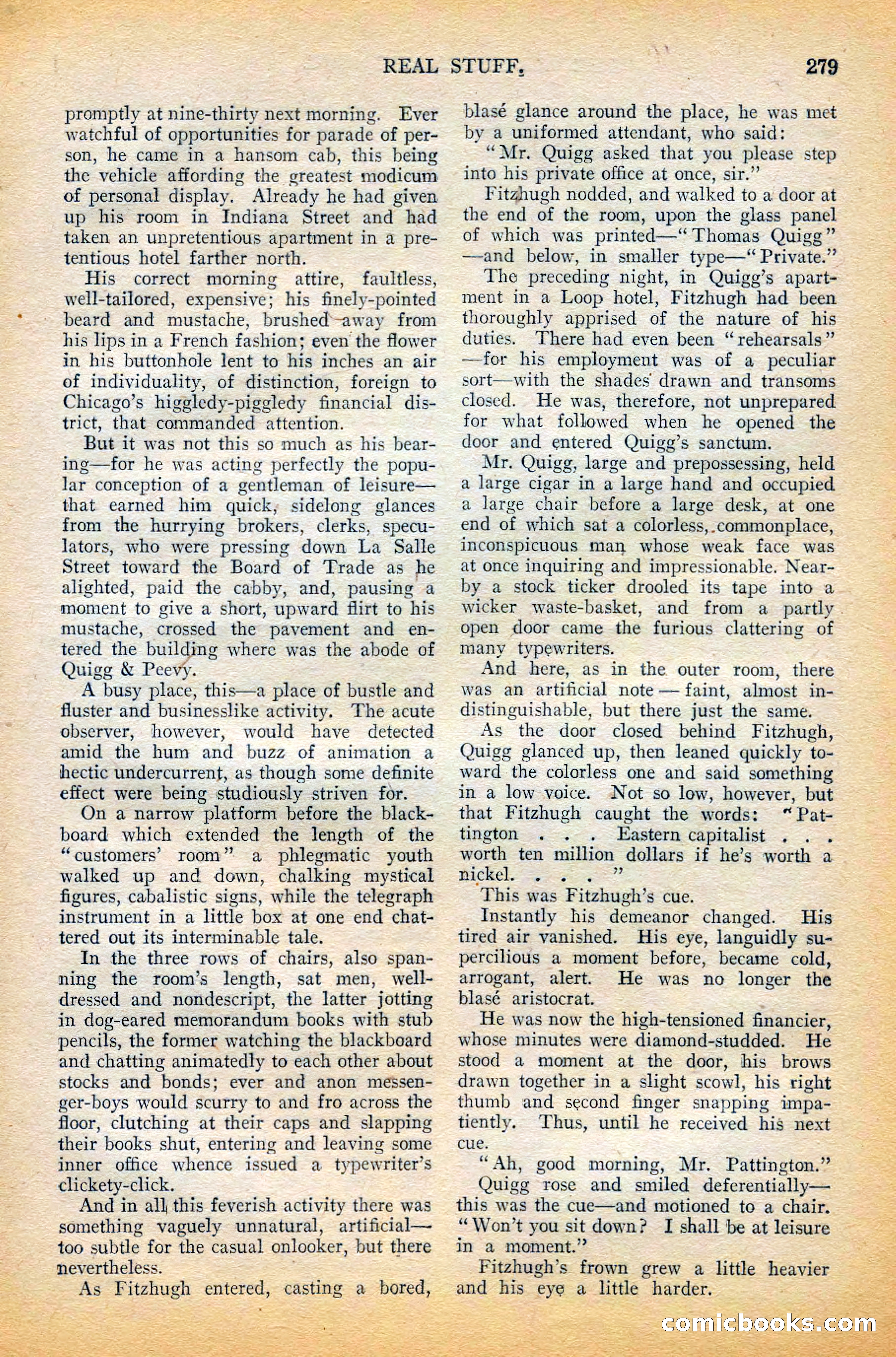 The All-Story Magazine, February 1912 — page 101 of 226