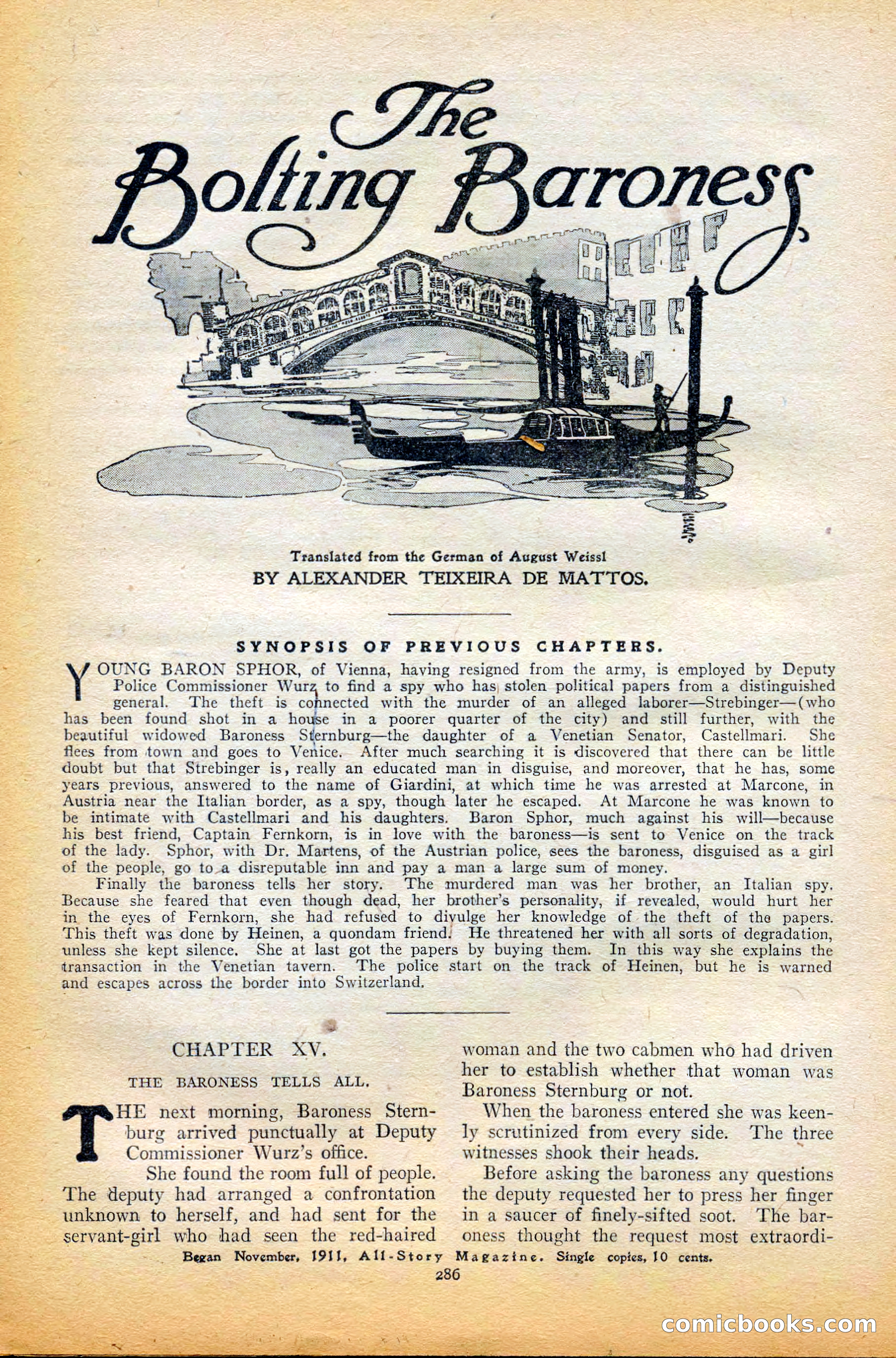 The All-Story Magazine, February 1912 — page 108 of 226