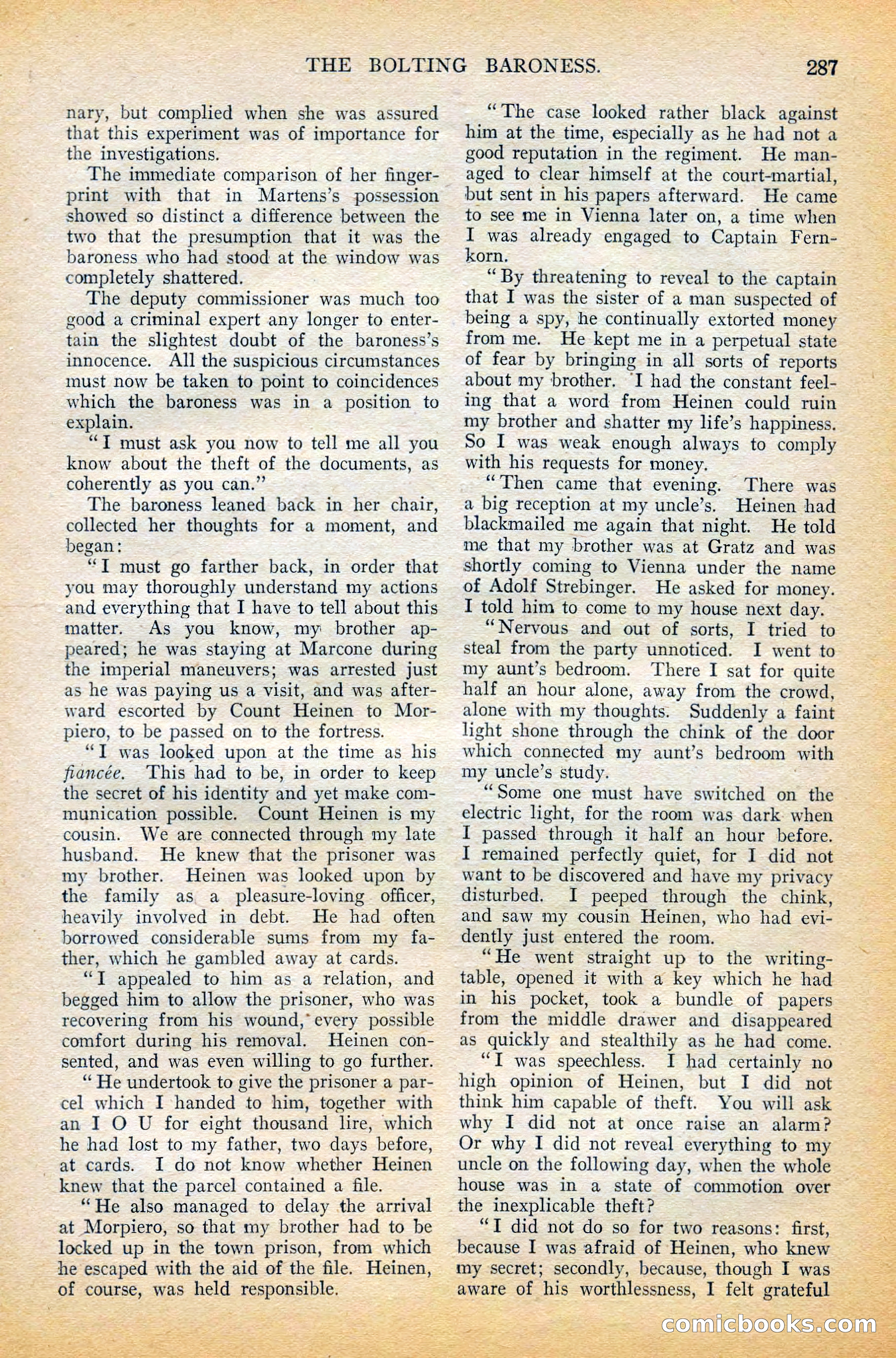 The All-Story Magazine, February 1912 — page 109 of 226