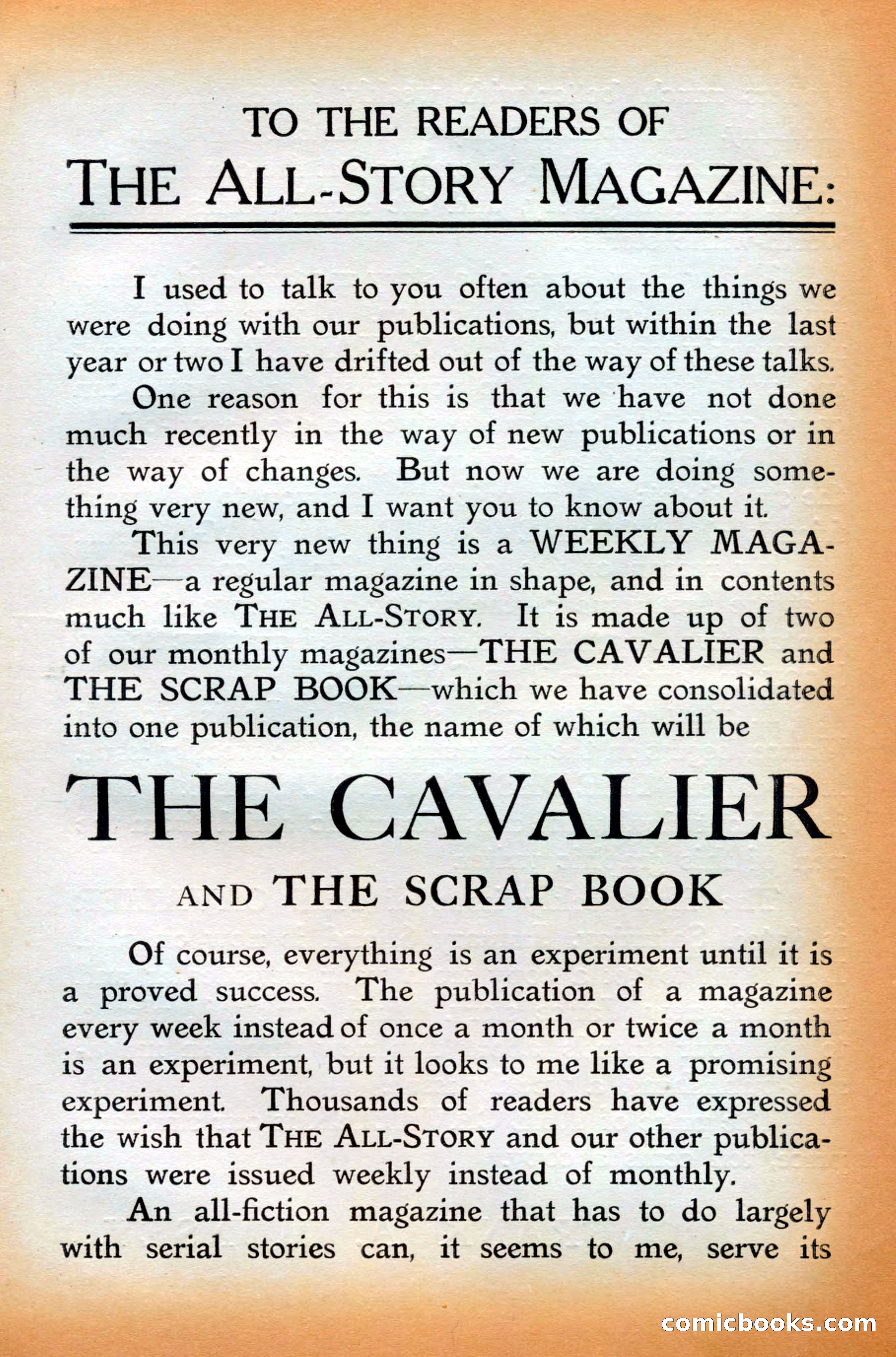 The All-Story Magazine, February 1912 — page 111 of 226