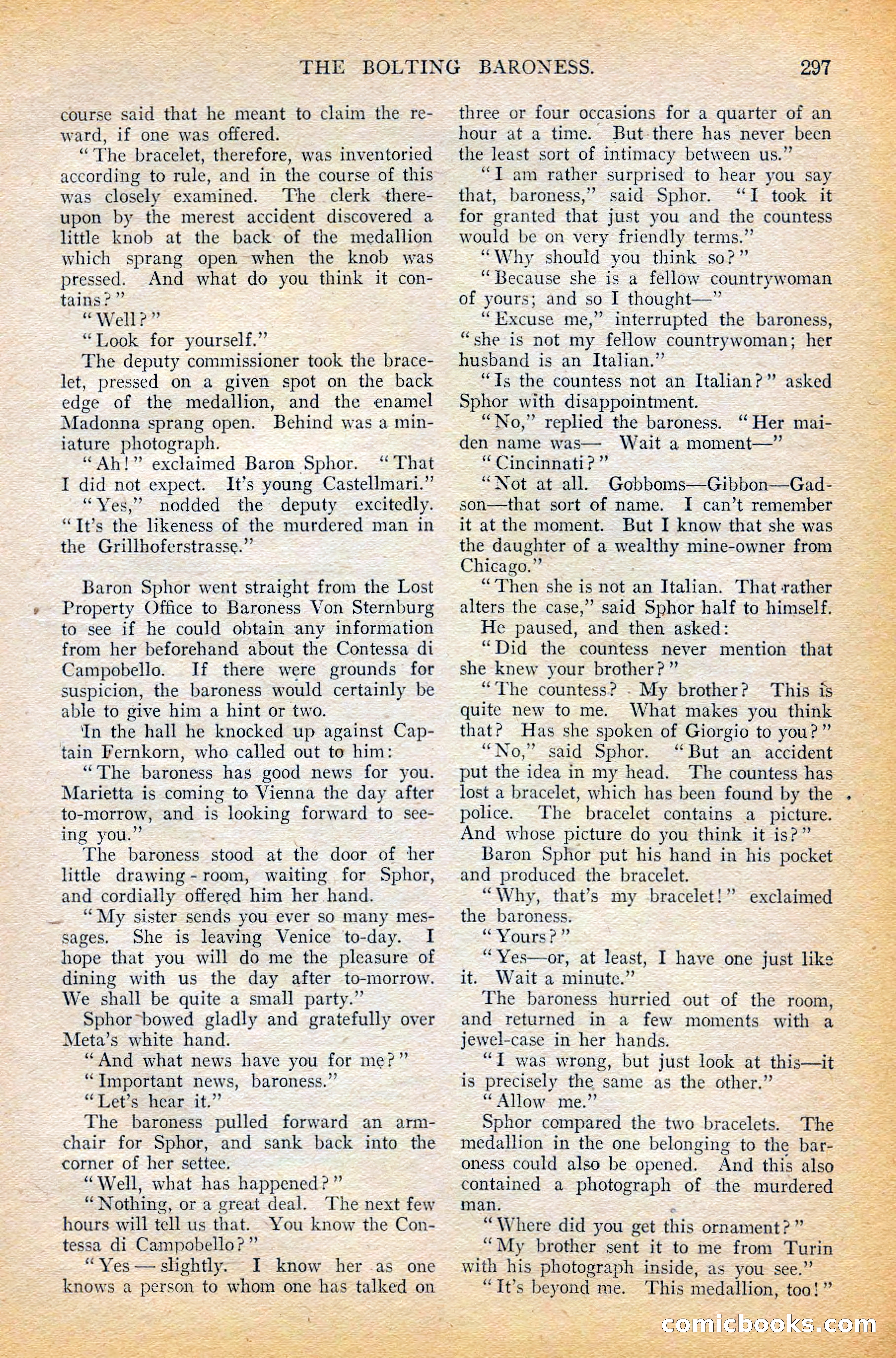 The All-Story Magazine, February 1912 — page 121 of 226