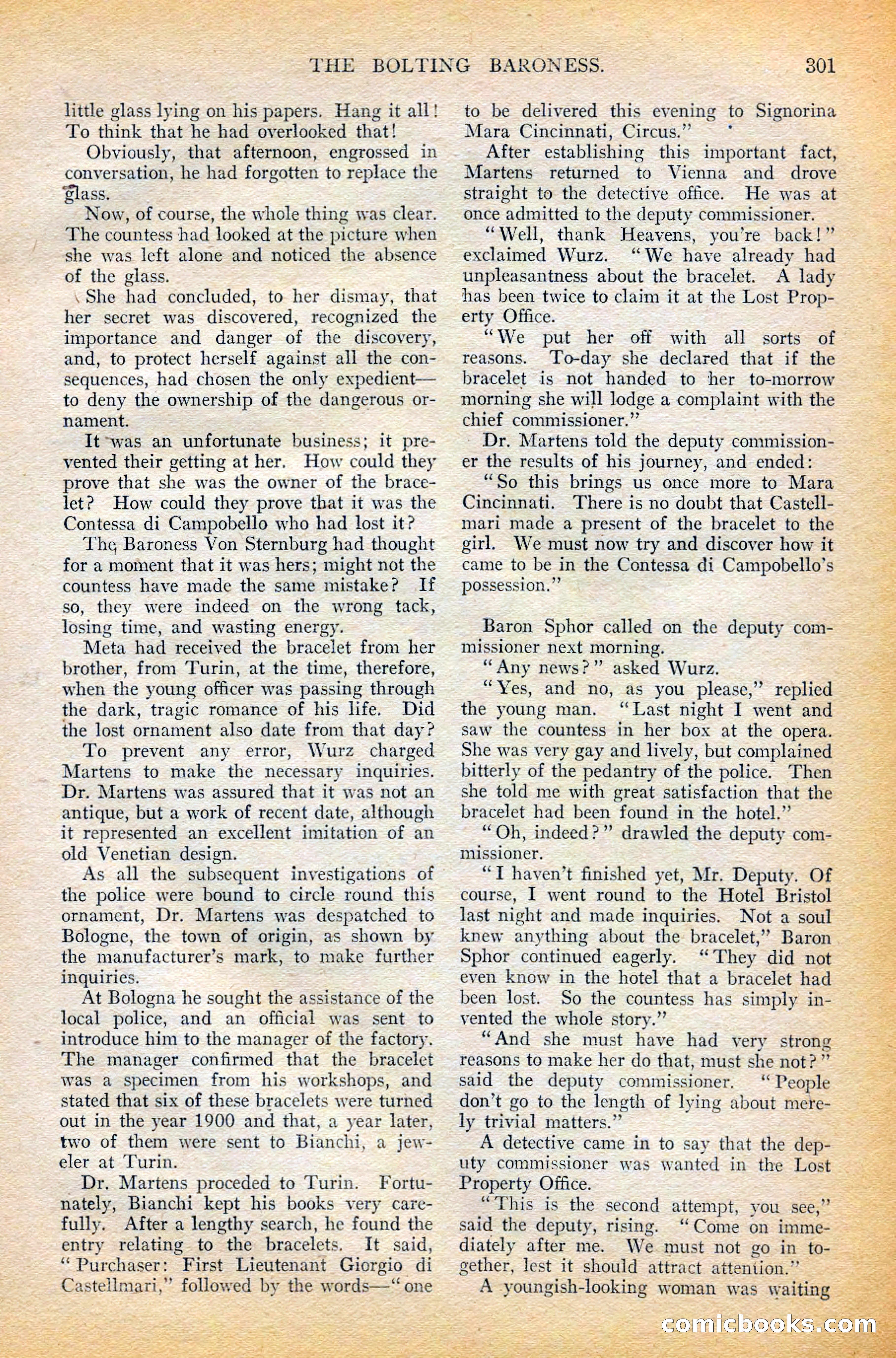 The All-Story Magazine, February 1912 — page 125 of 226