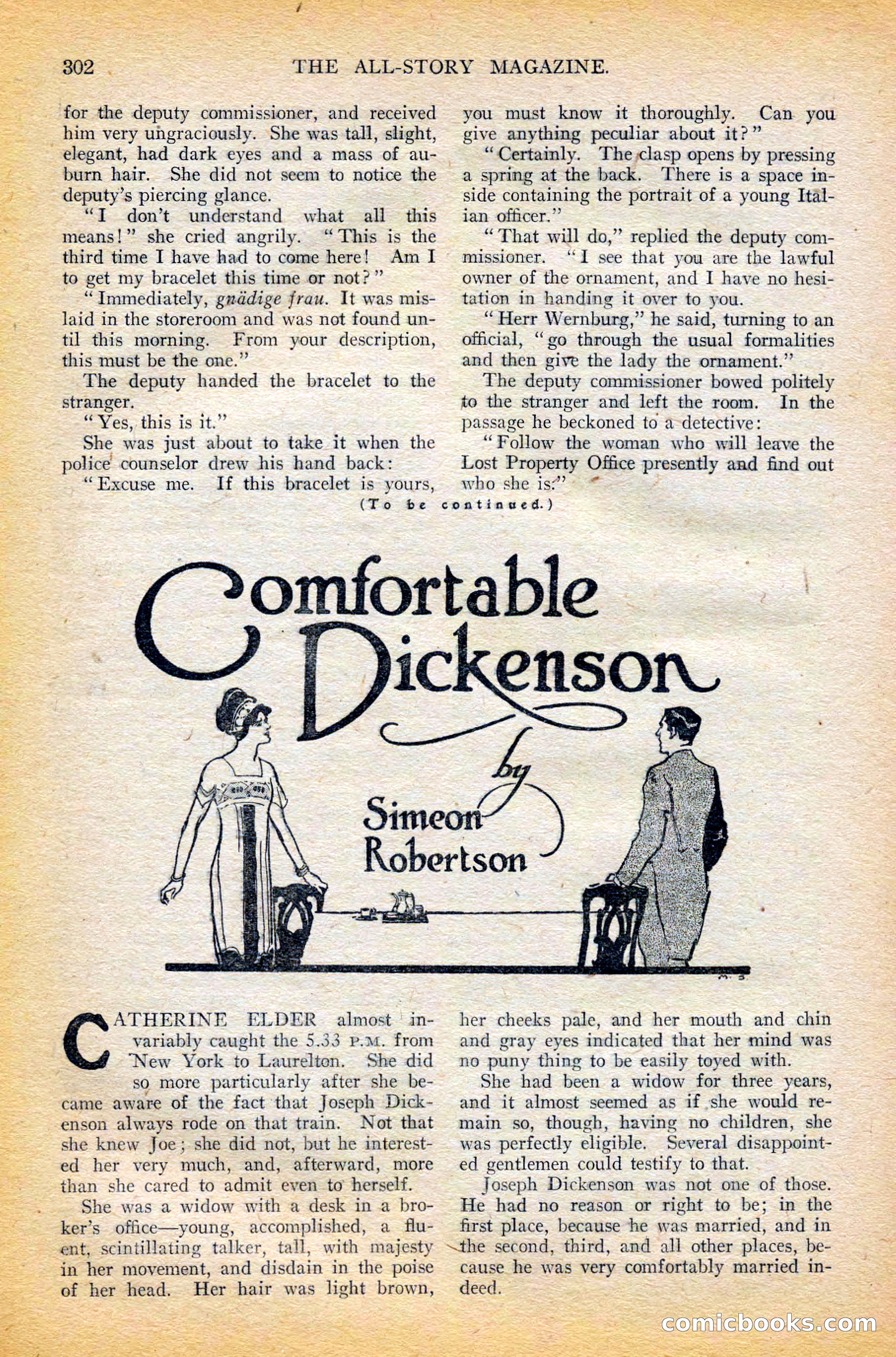 The All-Story Magazine, February 1912 — page 126 of 226