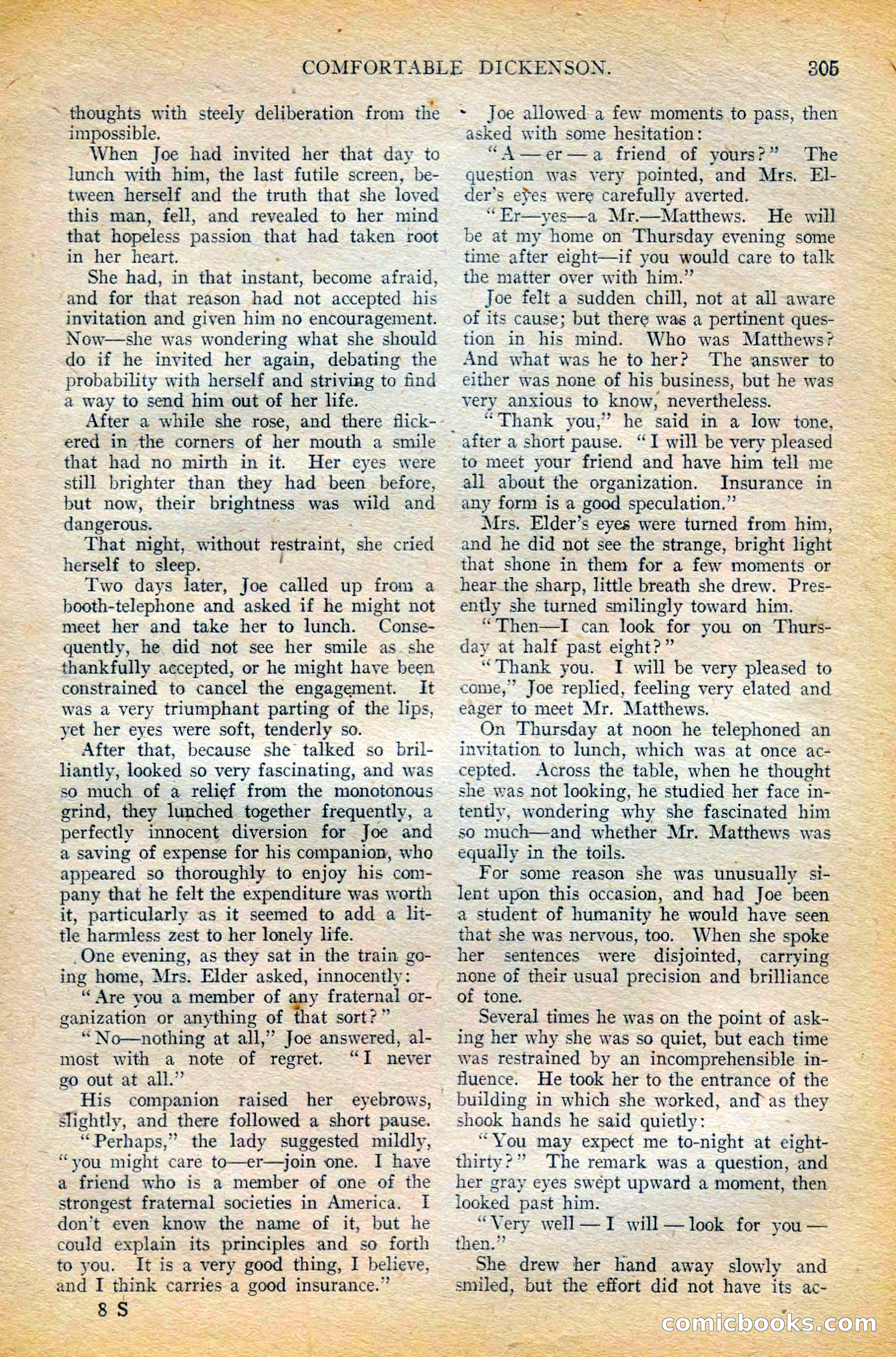The All-Story Magazine, February 1912 — page 129 of 226