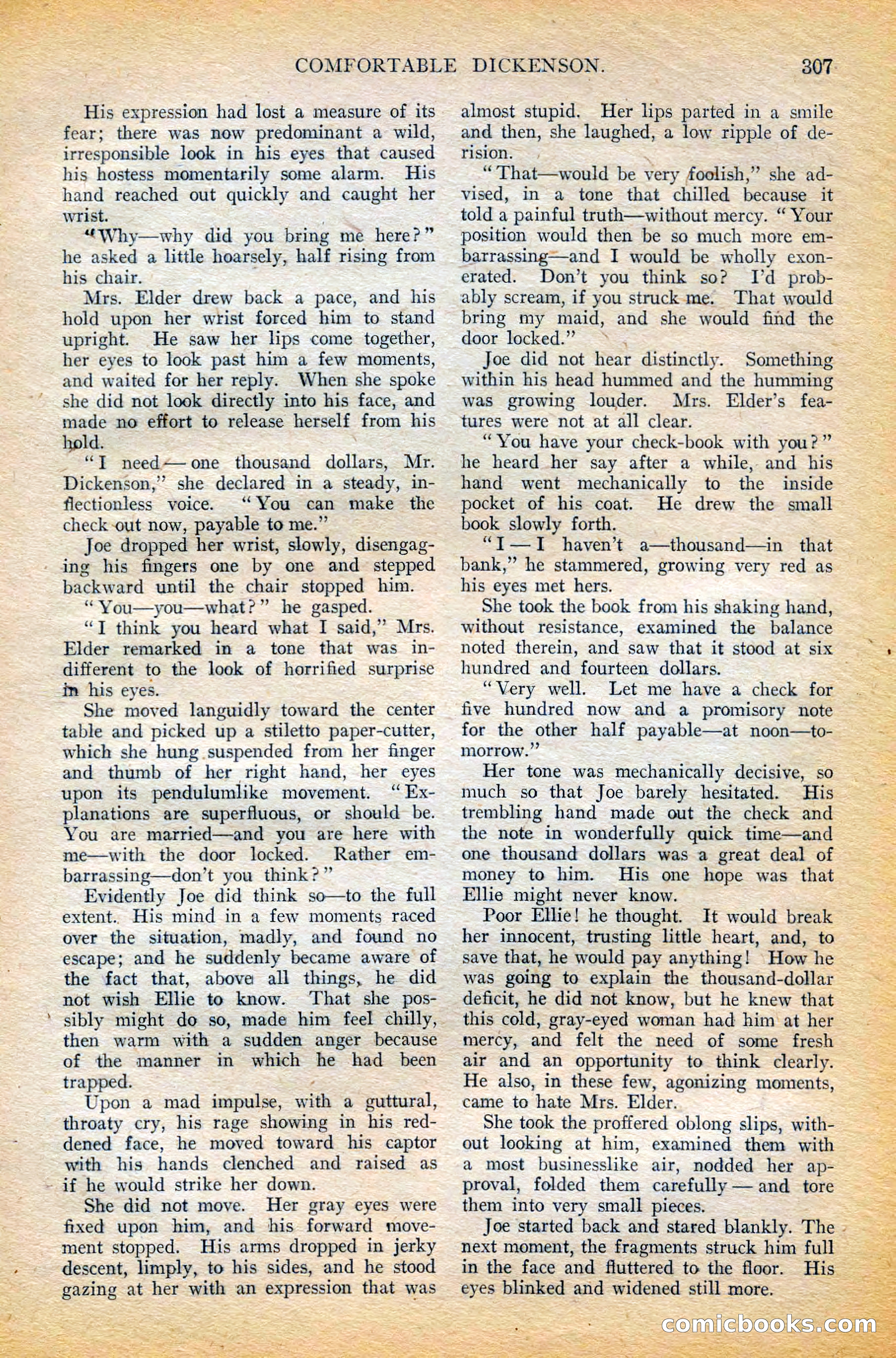 The All-Story Magazine, February 1912 — page 131 of 226
