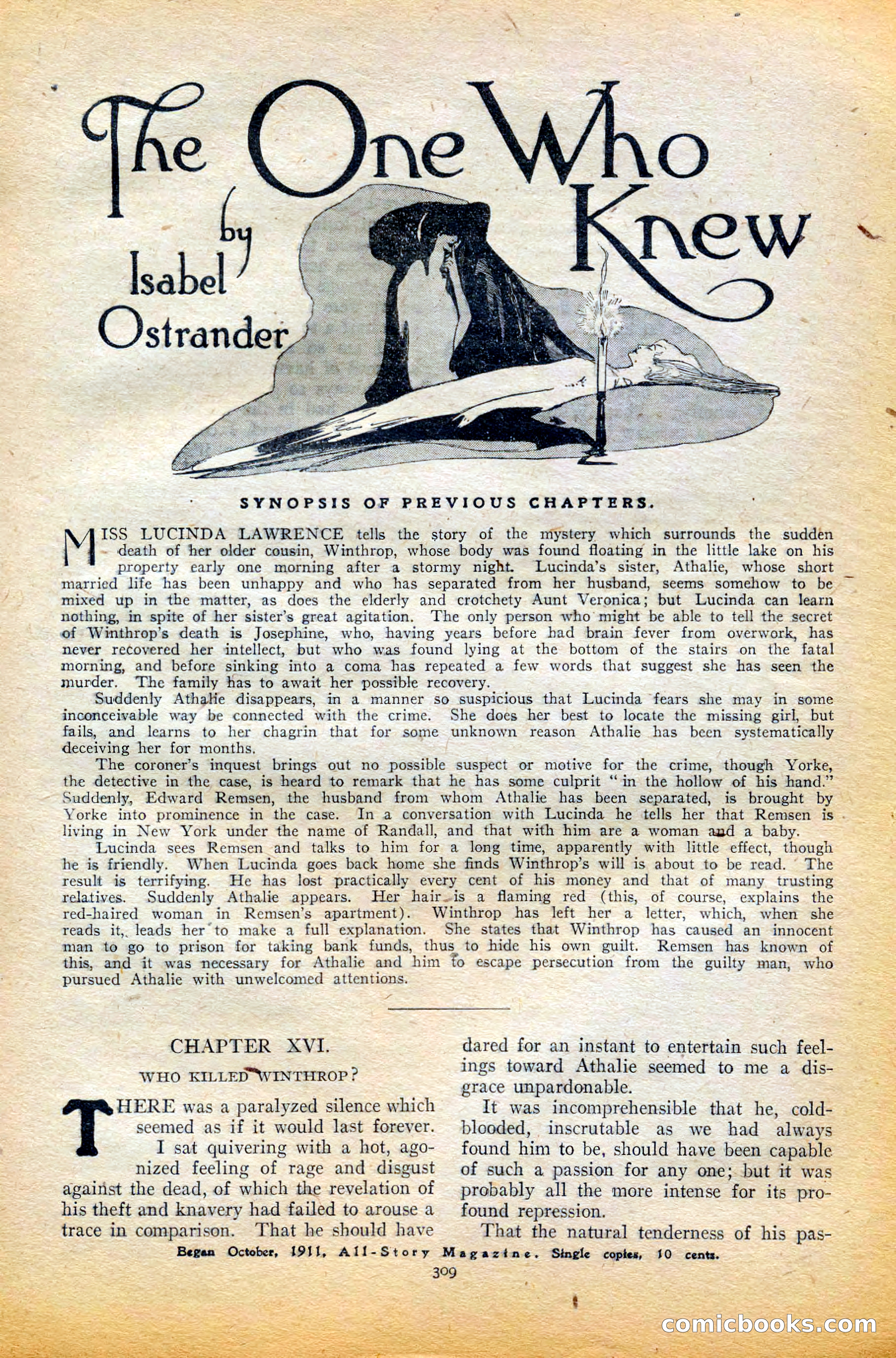 The All-Story Magazine, February 1912 — page 133 of 226