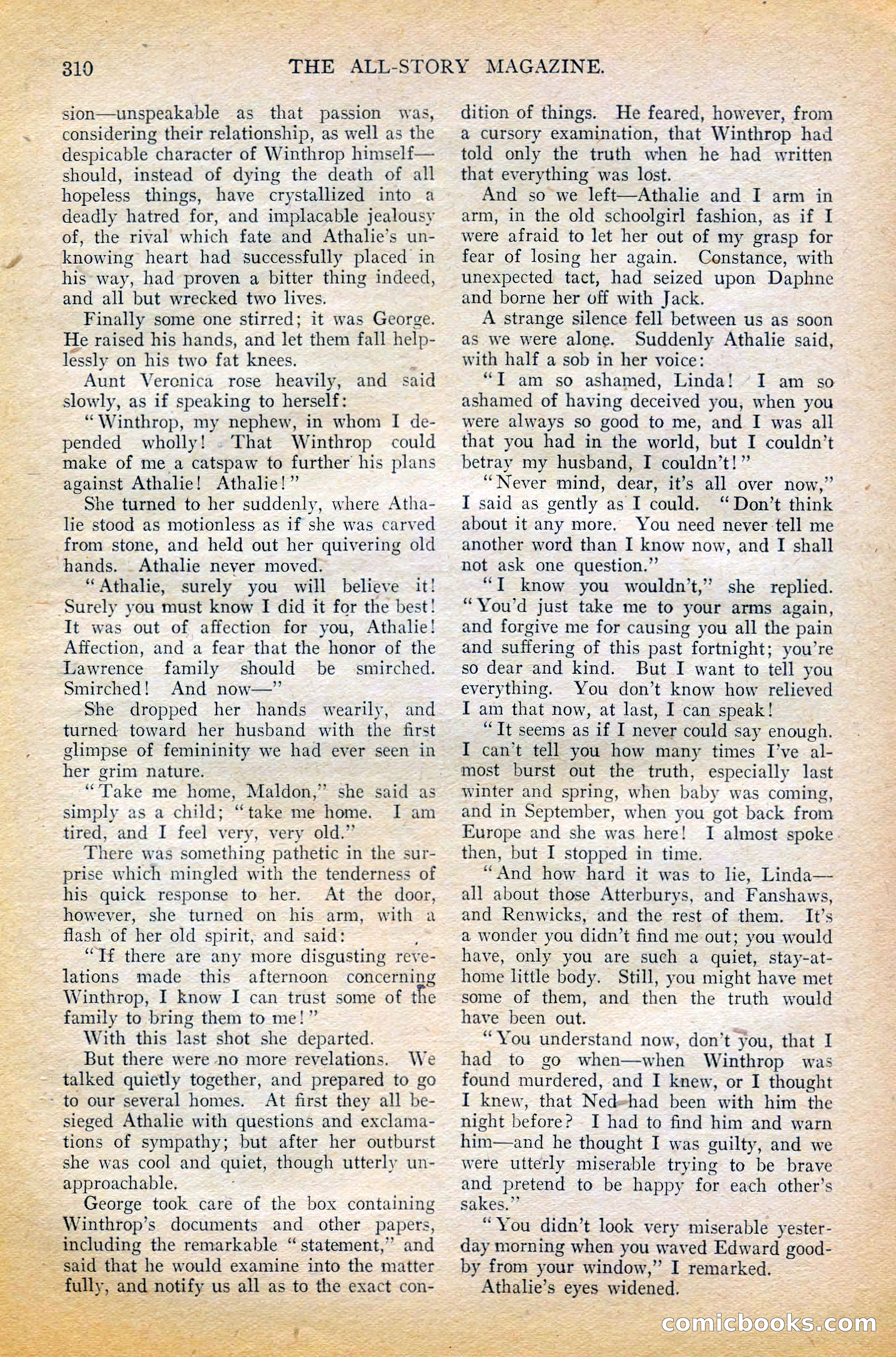 The All-Story Magazine, February 1912 — page 134 of 226