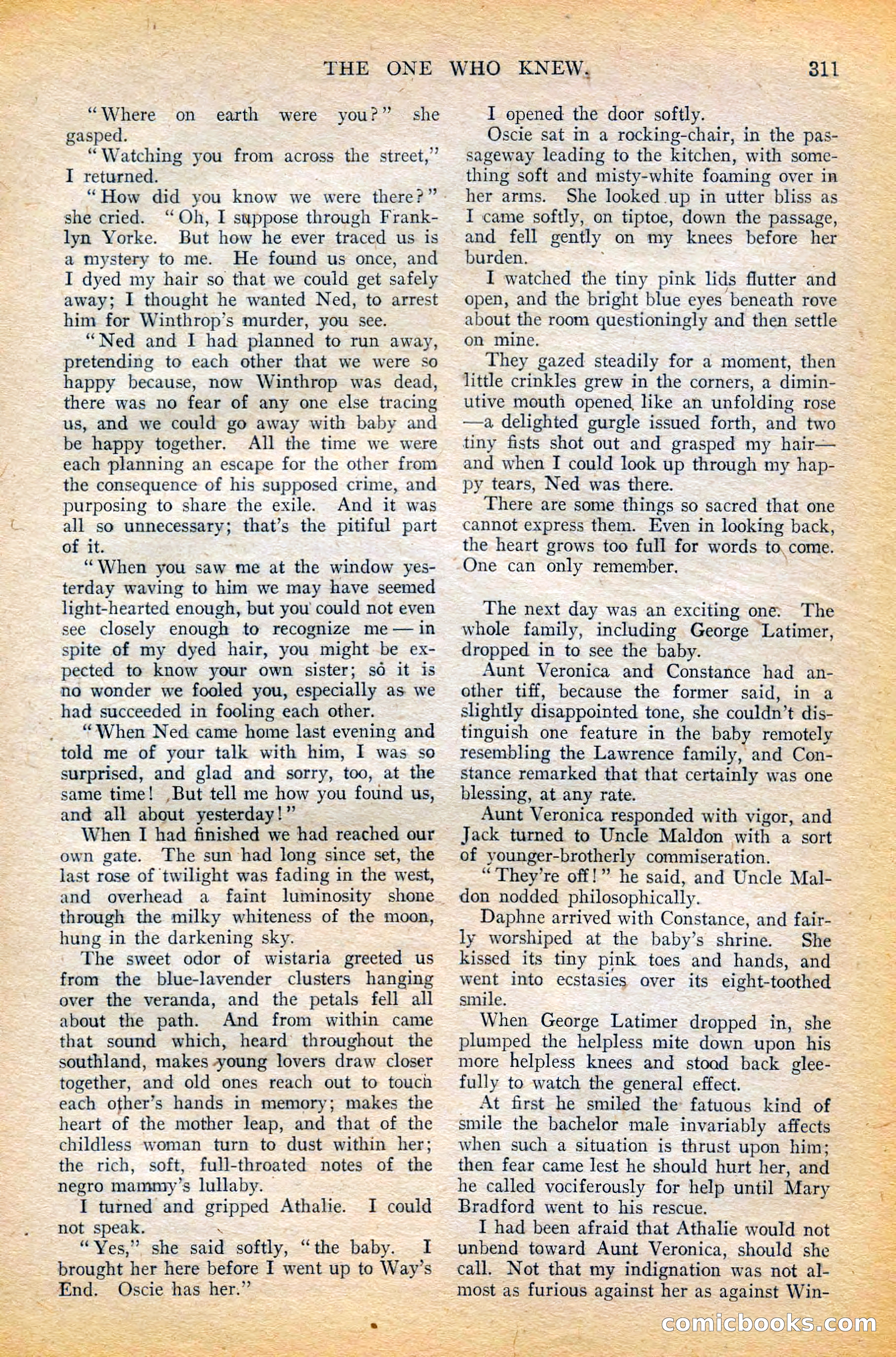 The All-Story Magazine, February 1912 — page 135 of 226