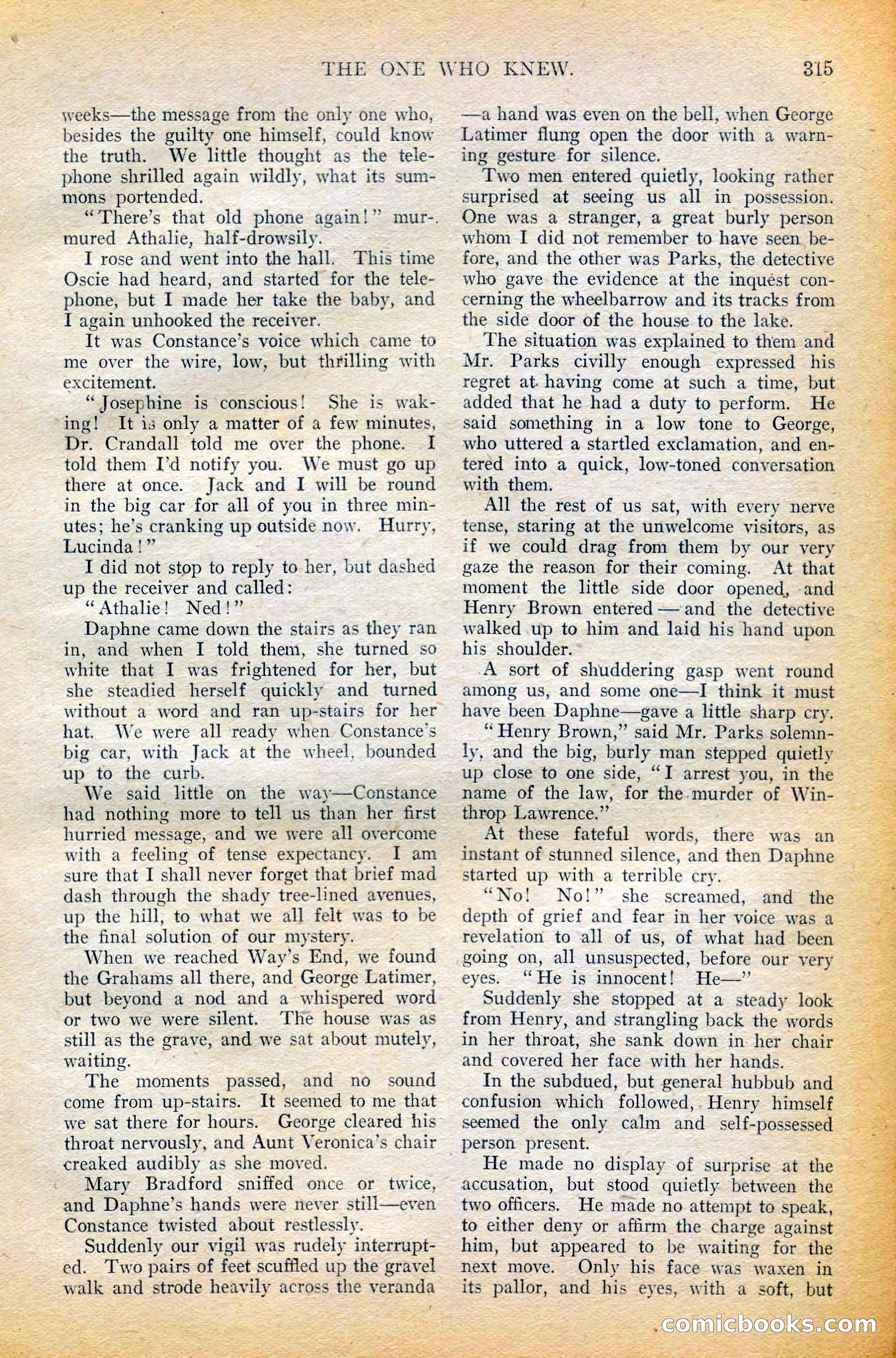 The All-Story Magazine, February 1912 — page 139 of 226