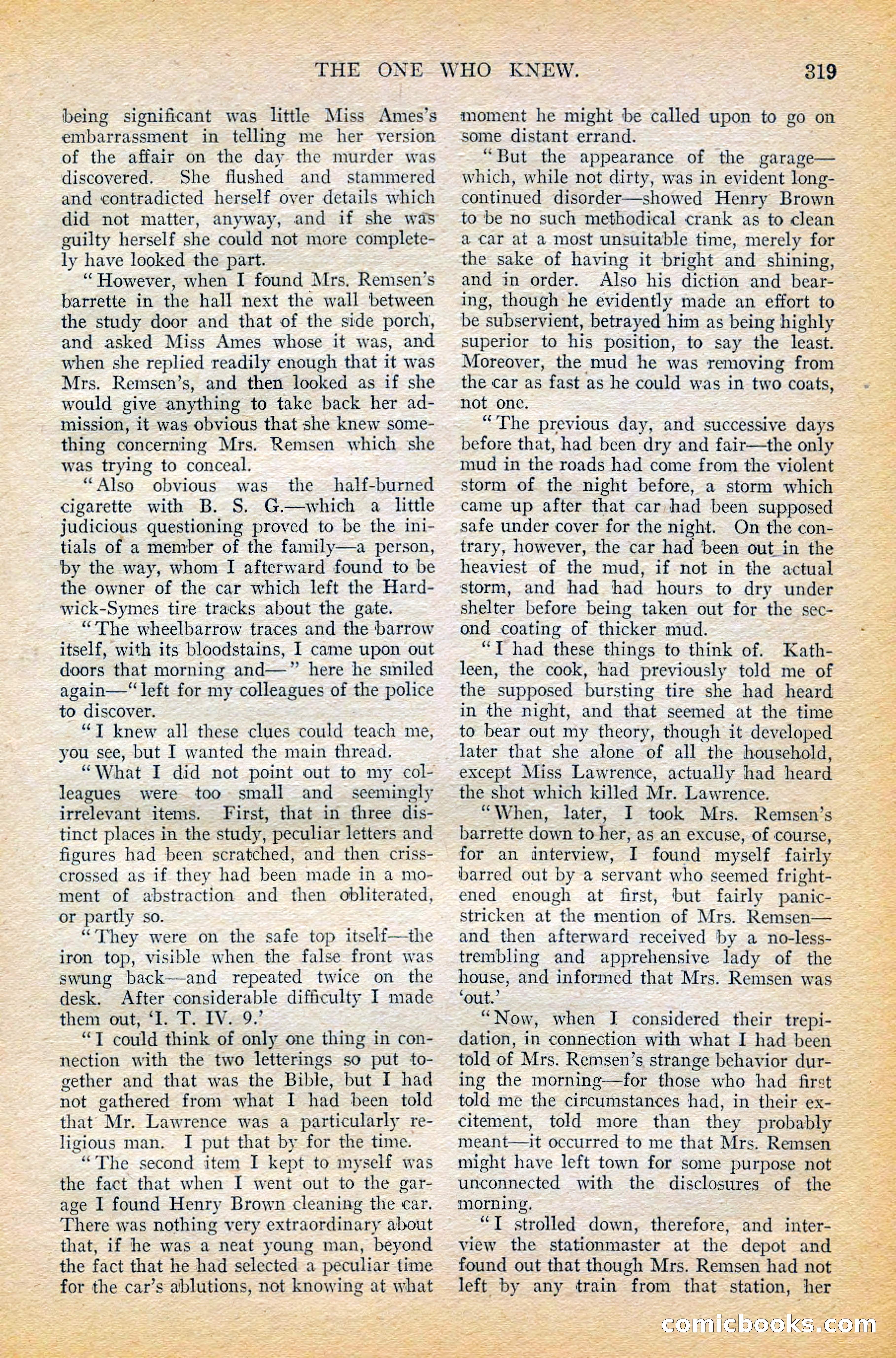 The All-Story Magazine, February 1912 — page 143 of 226
