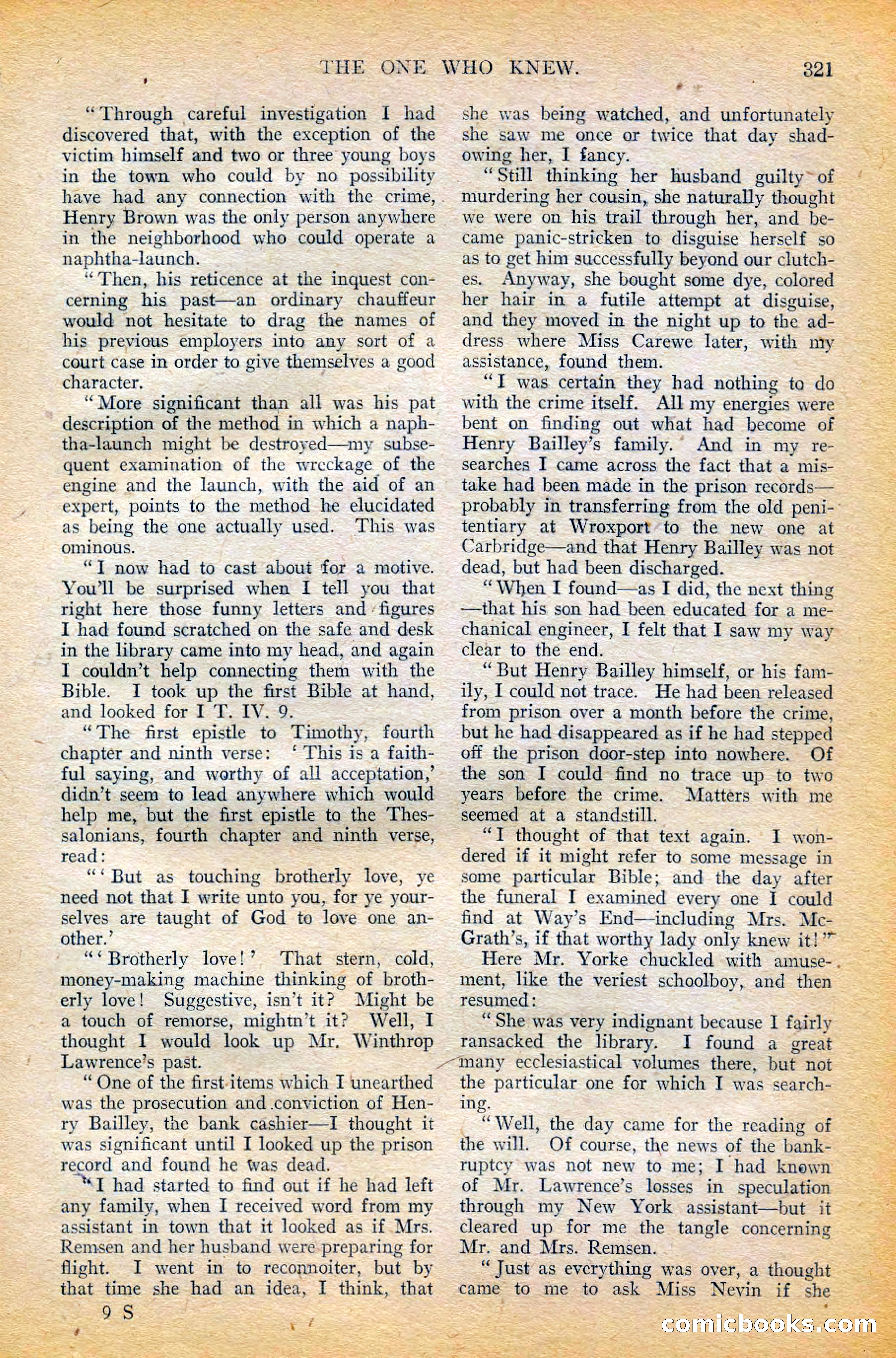 The All-Story Magazine, February 1912 — page 145 of 226