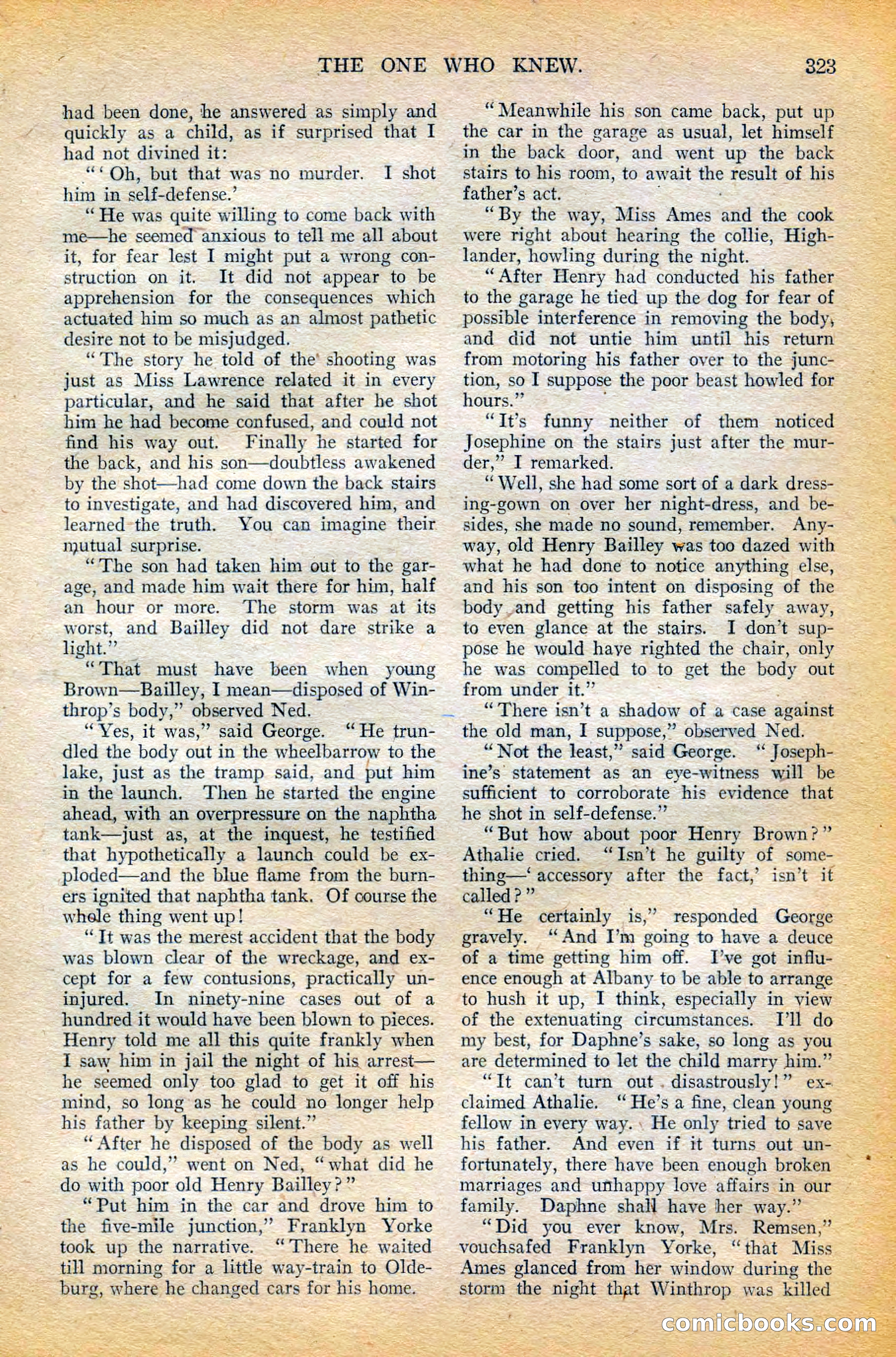 The All-Story Magazine, February 1912 — page 147 of 226