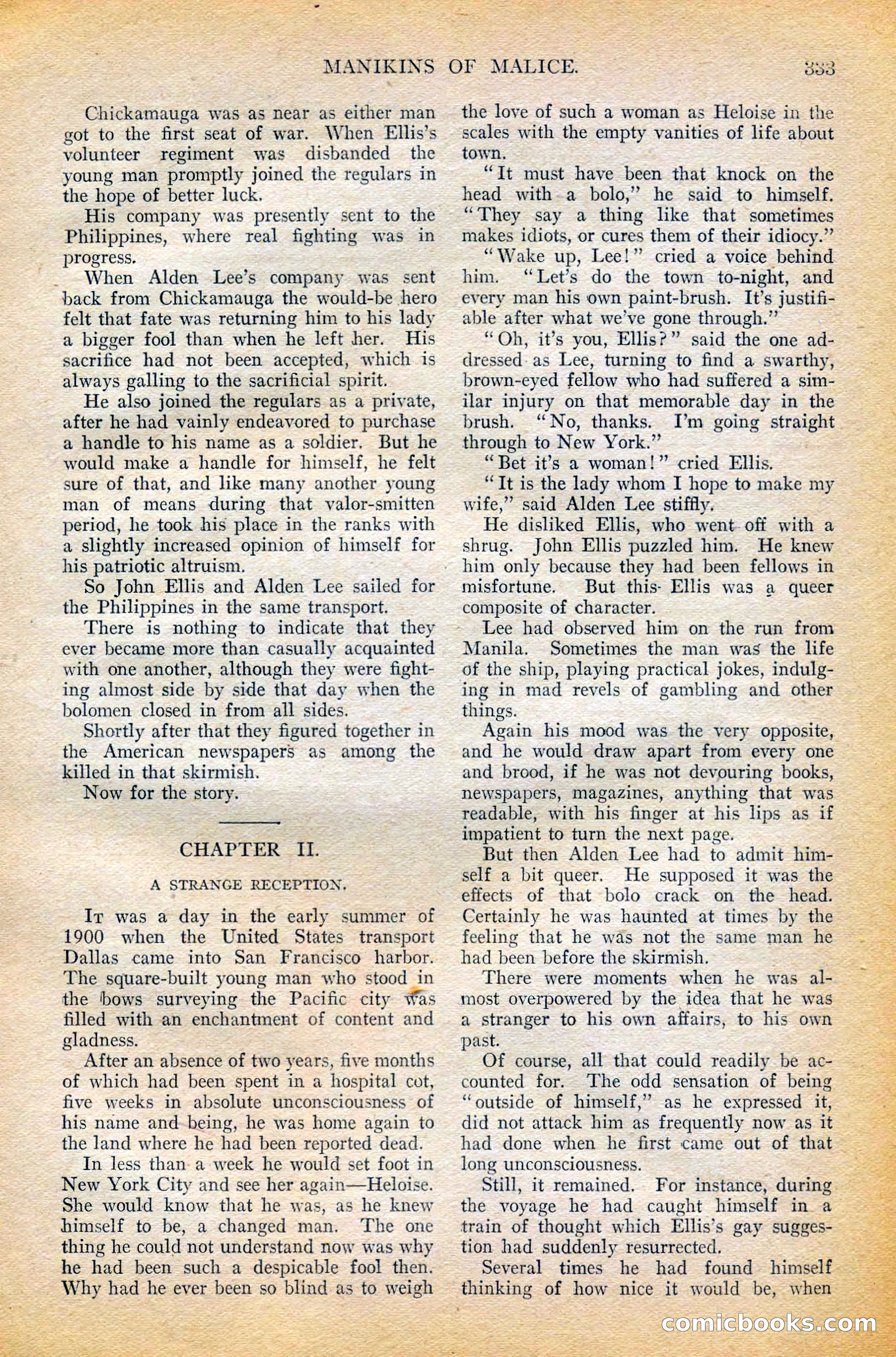 The All-Story Magazine, February 1912 — page 157 of 226